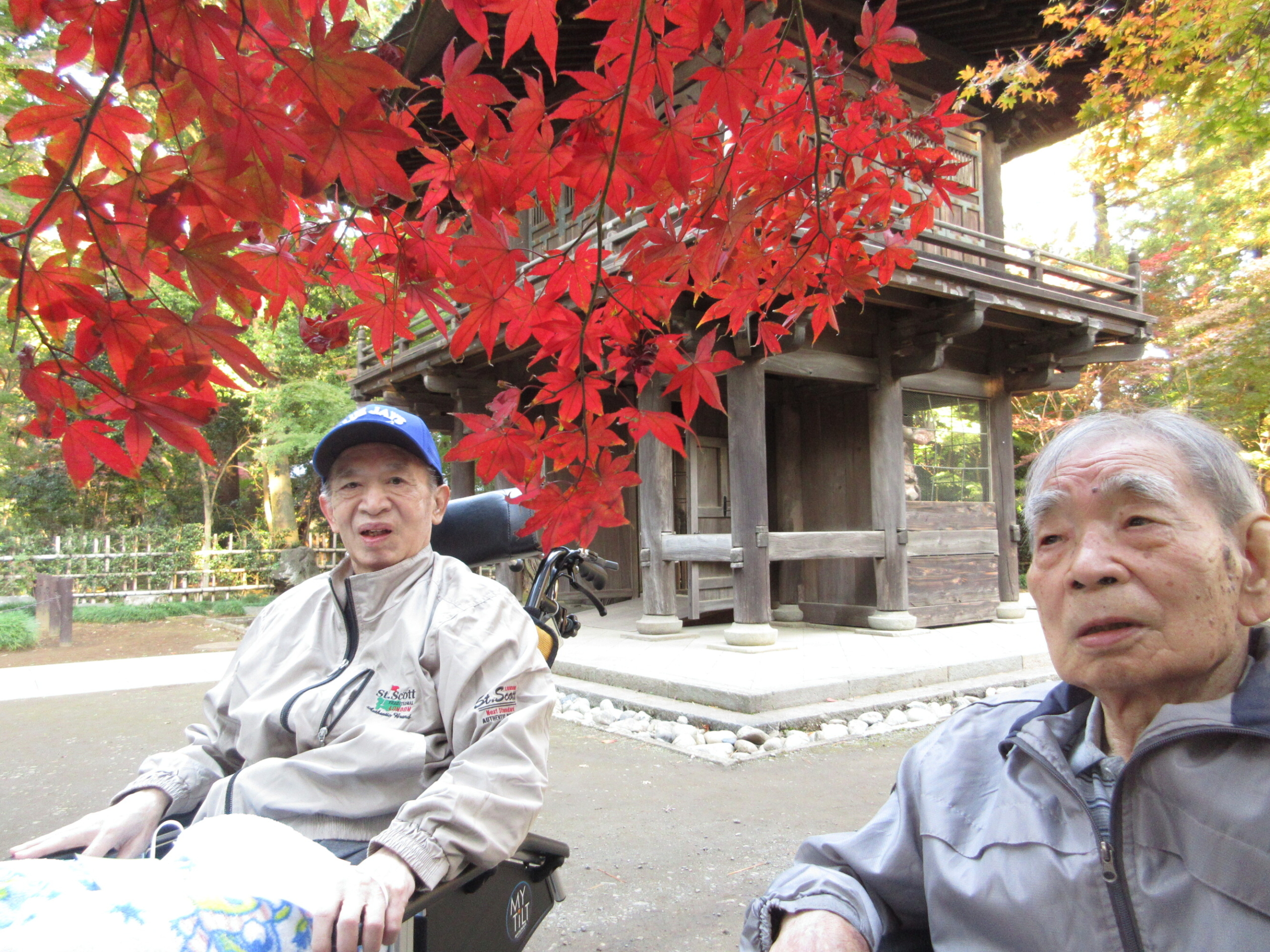 紅葉を紅葉を観に平林寺へ-1　ニチイホーム南大泉