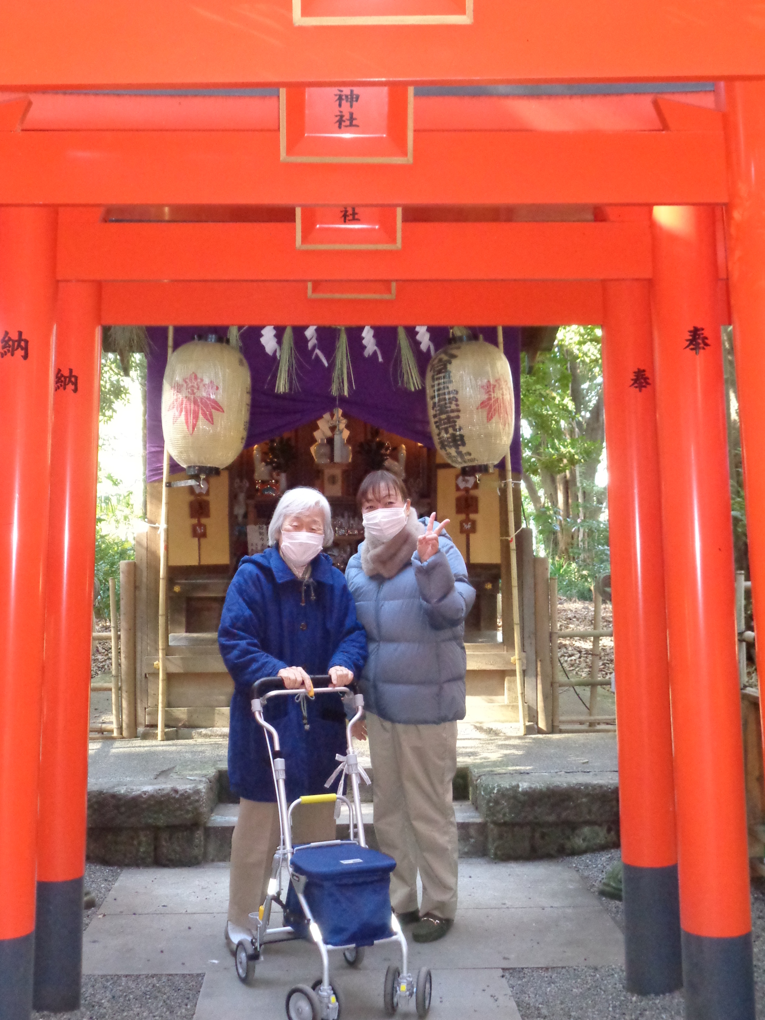 初詣②-5　ニチイホーム都立家政