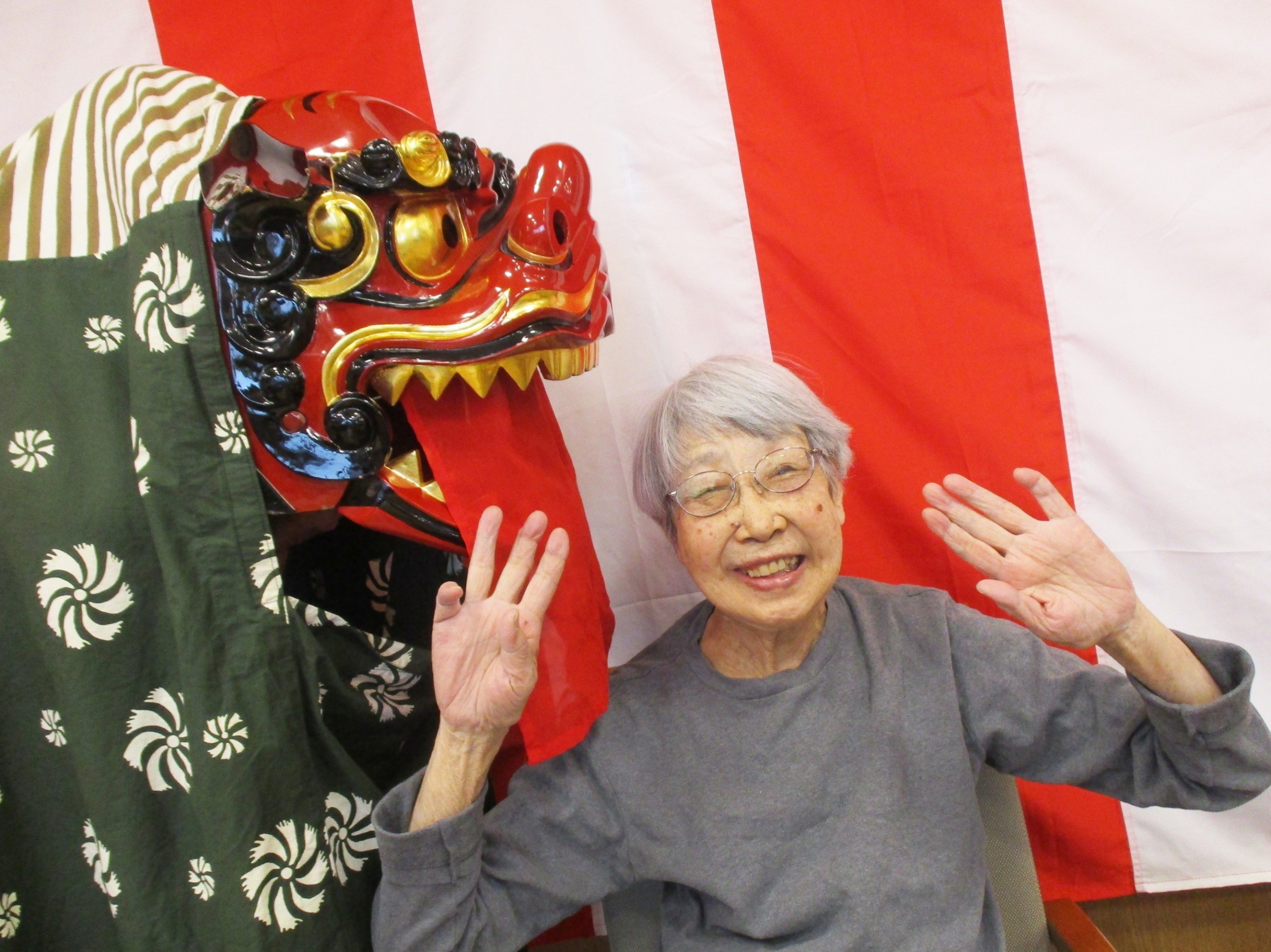 新年会-4　ニチイホーム柏の葉