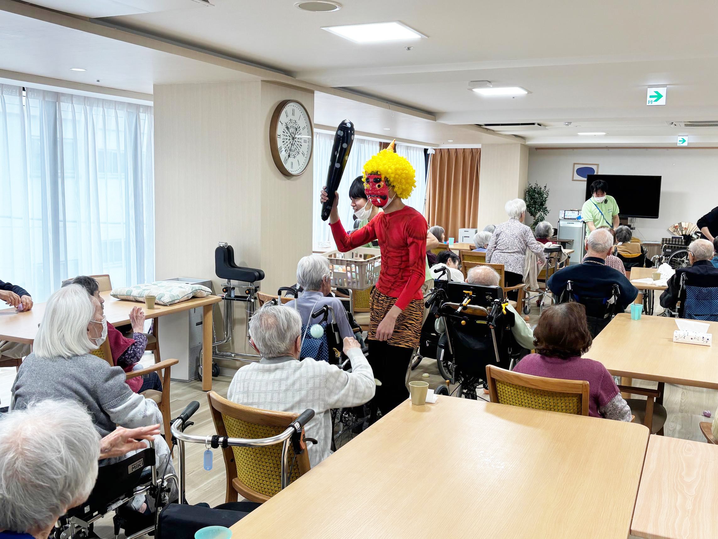 節分-1　ニチイホーム南大井