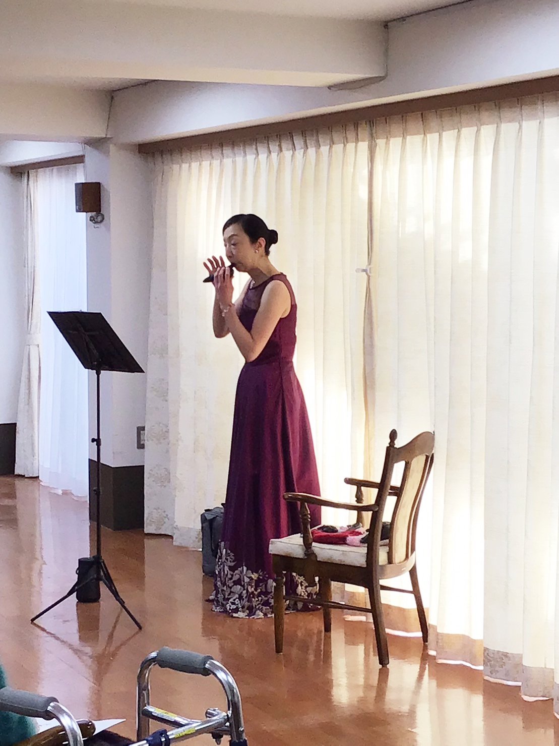 オカリナ演奏会-2　ニチイホーム西国分寺