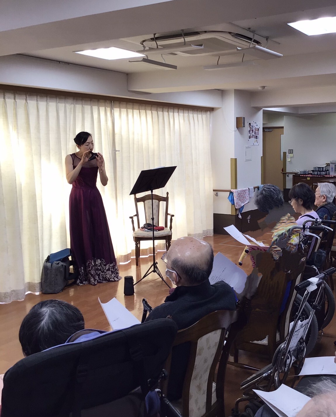 オカリナ演奏会-3　ニチイホーム西国分寺