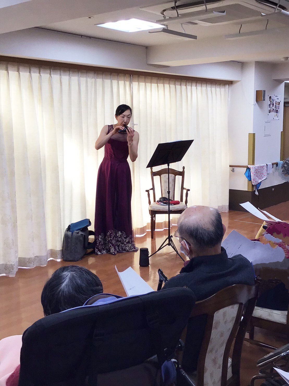 オカリナ演奏会-4　ニチイホーム西国分寺