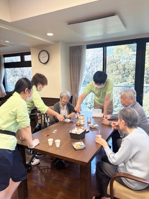 バレンタイン-1　ニチイホーム江古田の杜