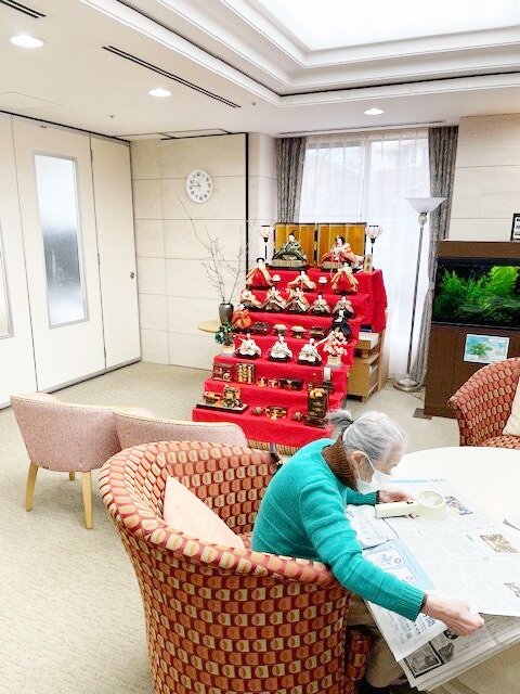 ひな人形-1　ニチイホームはるひ野Ⅱ番館