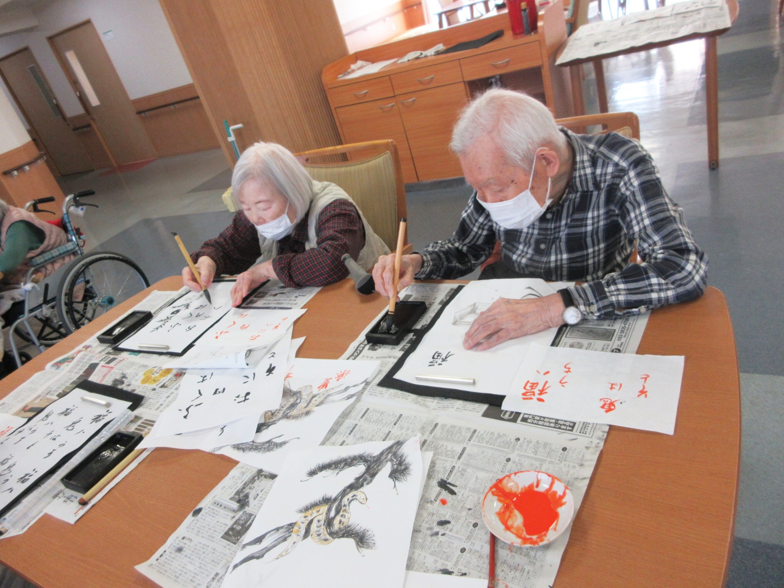 書道-3　ニチイホーム稲城