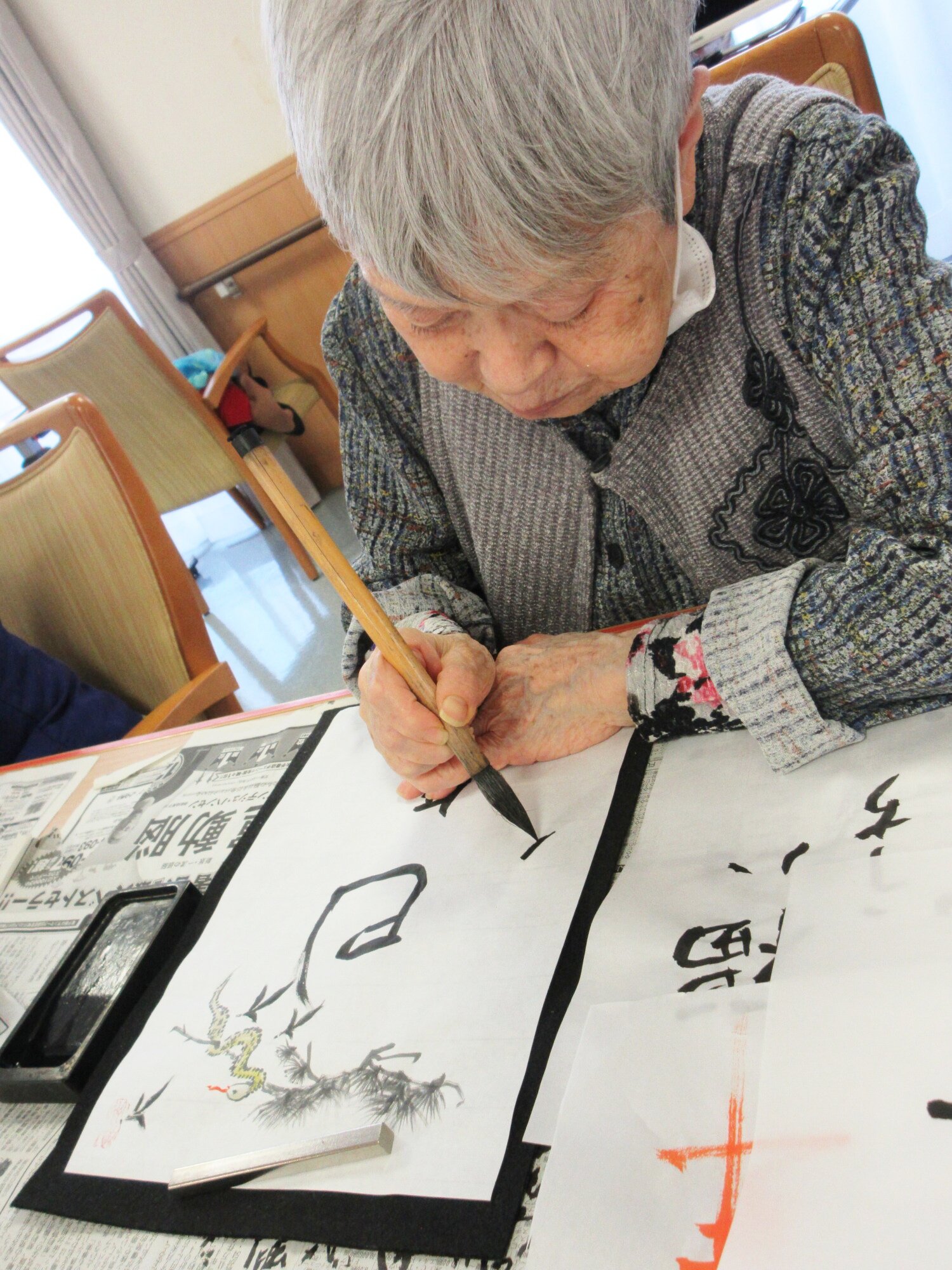 書道-2　ニチイホーム稲城