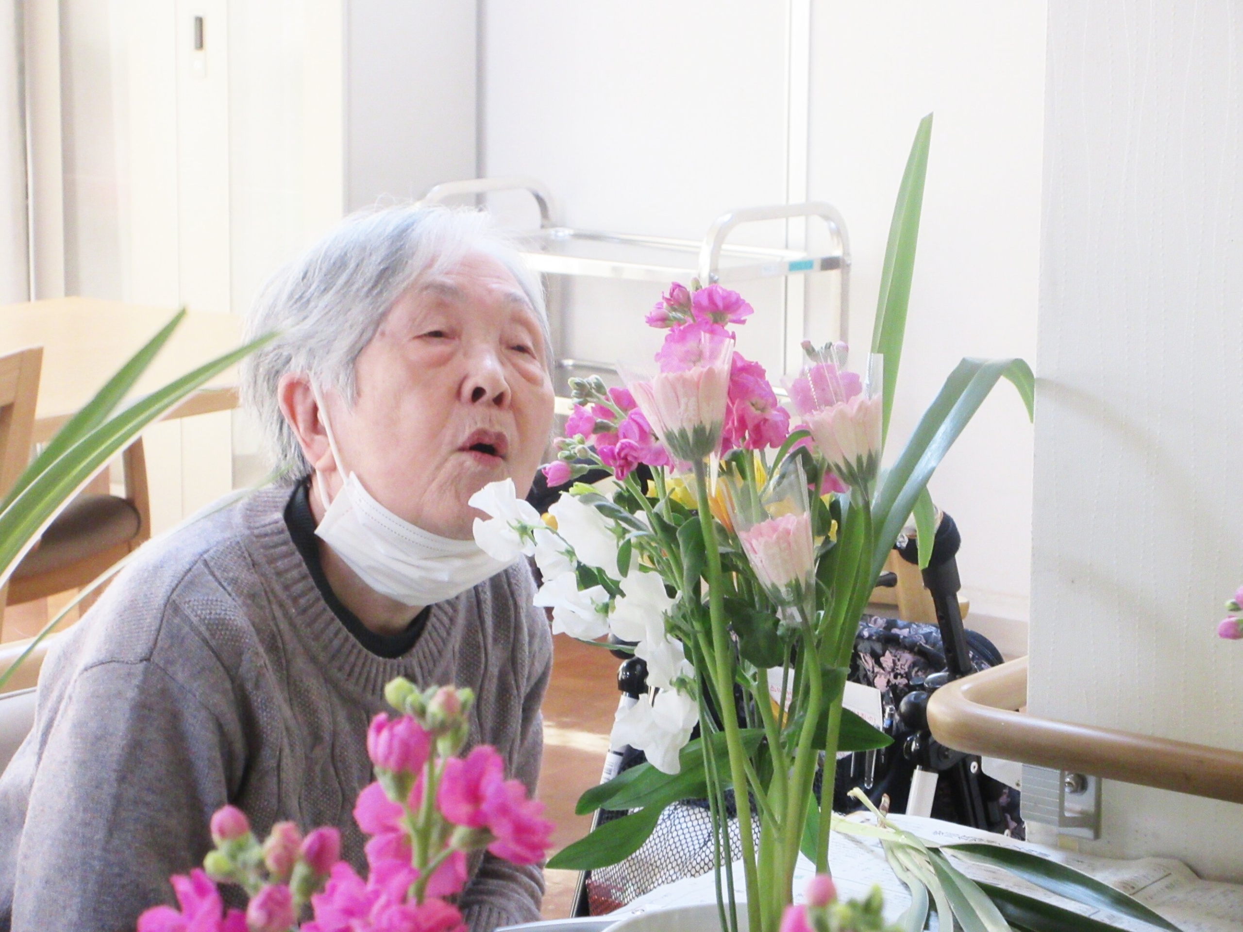 生け花-1　ニチイホーム南大泉