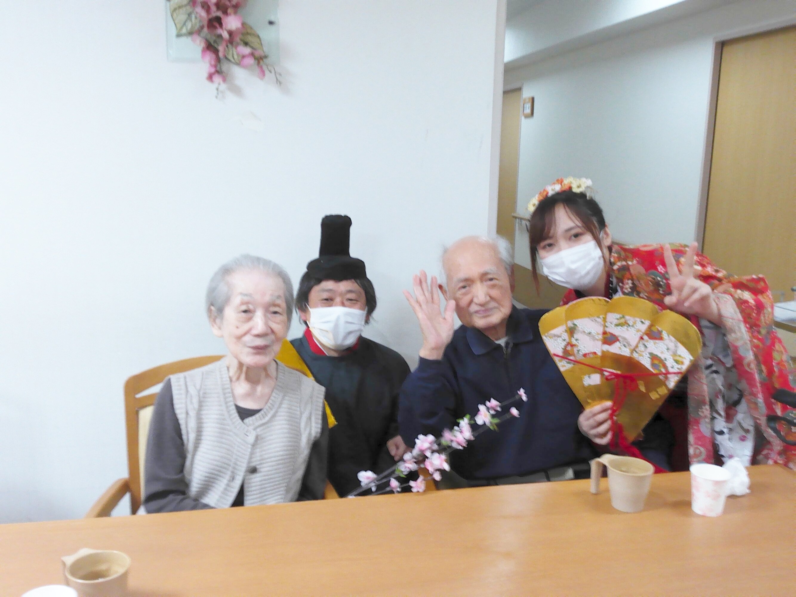 ひな祭り-4　ニチイホーム仲町台