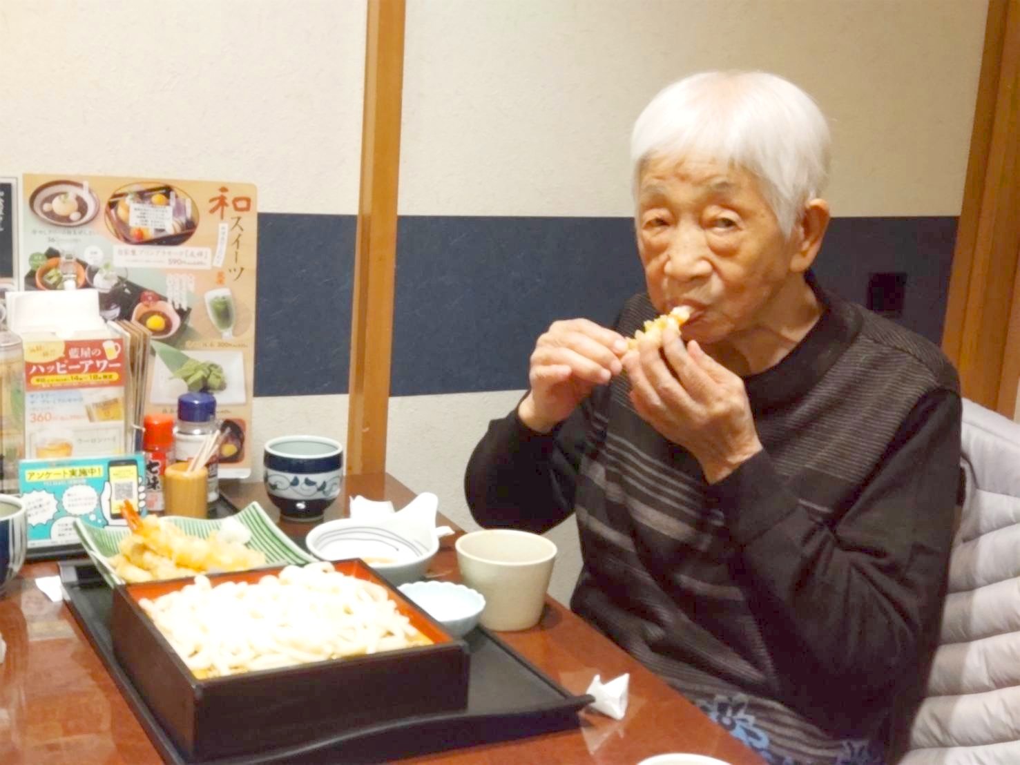 和食レストランでおいしいうどん-3　ニチイホーム登戸