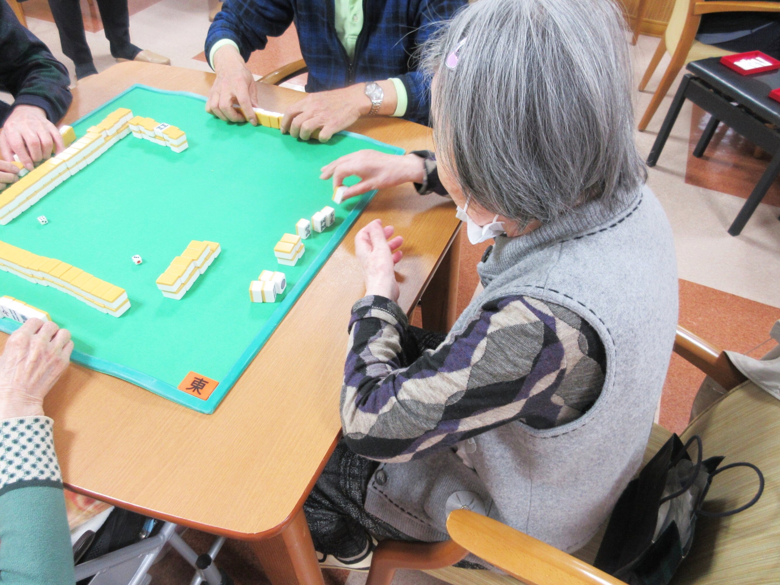 川崎エリア合同麻雀大会-3　ニチイホーム登戸