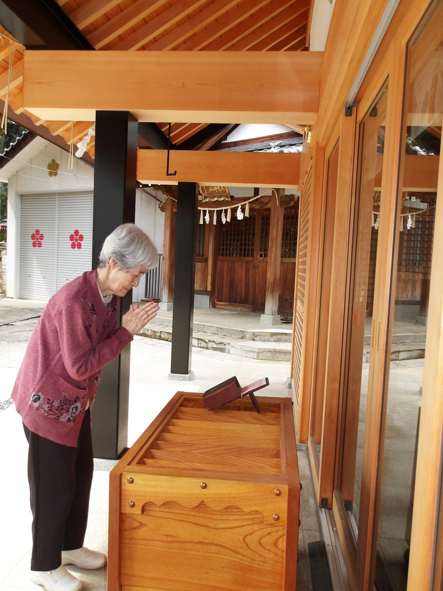 お花見と神社散策-4　ニチイホーム野方