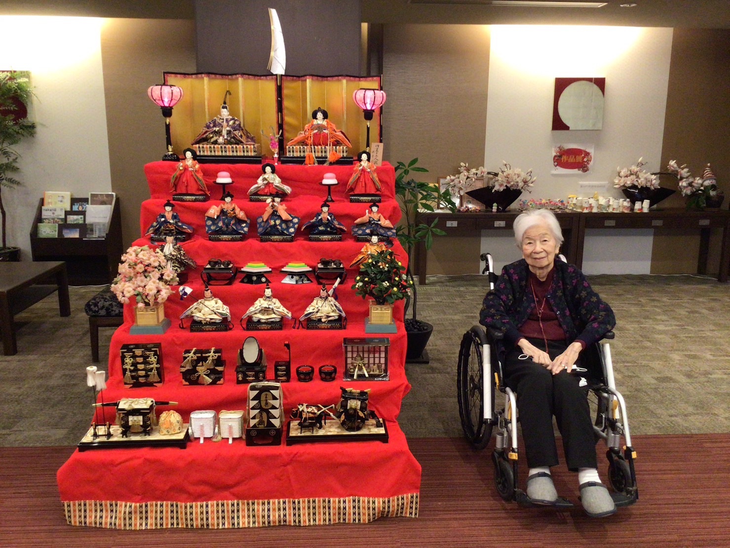 雛人形-4　ニチイホーム鷺ノ宮