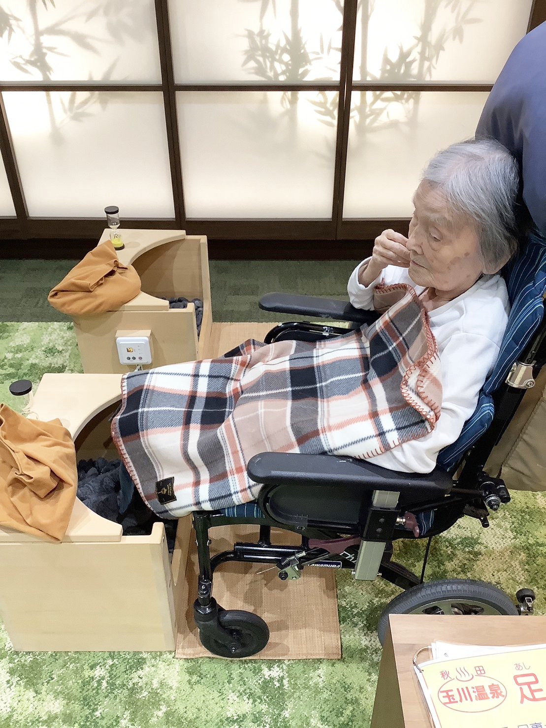 リラクゼーションルームで一息-3　ニチイホーム鷺ノ宮