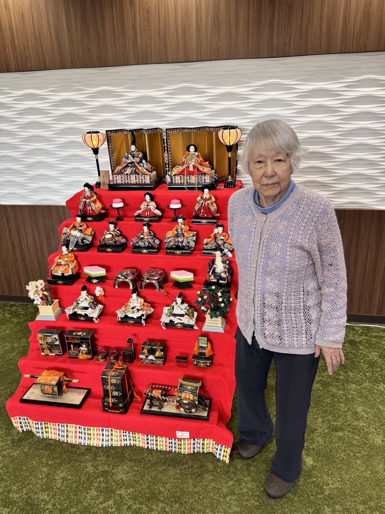 ひな祭り-2　ニチイホームたまプラーザ