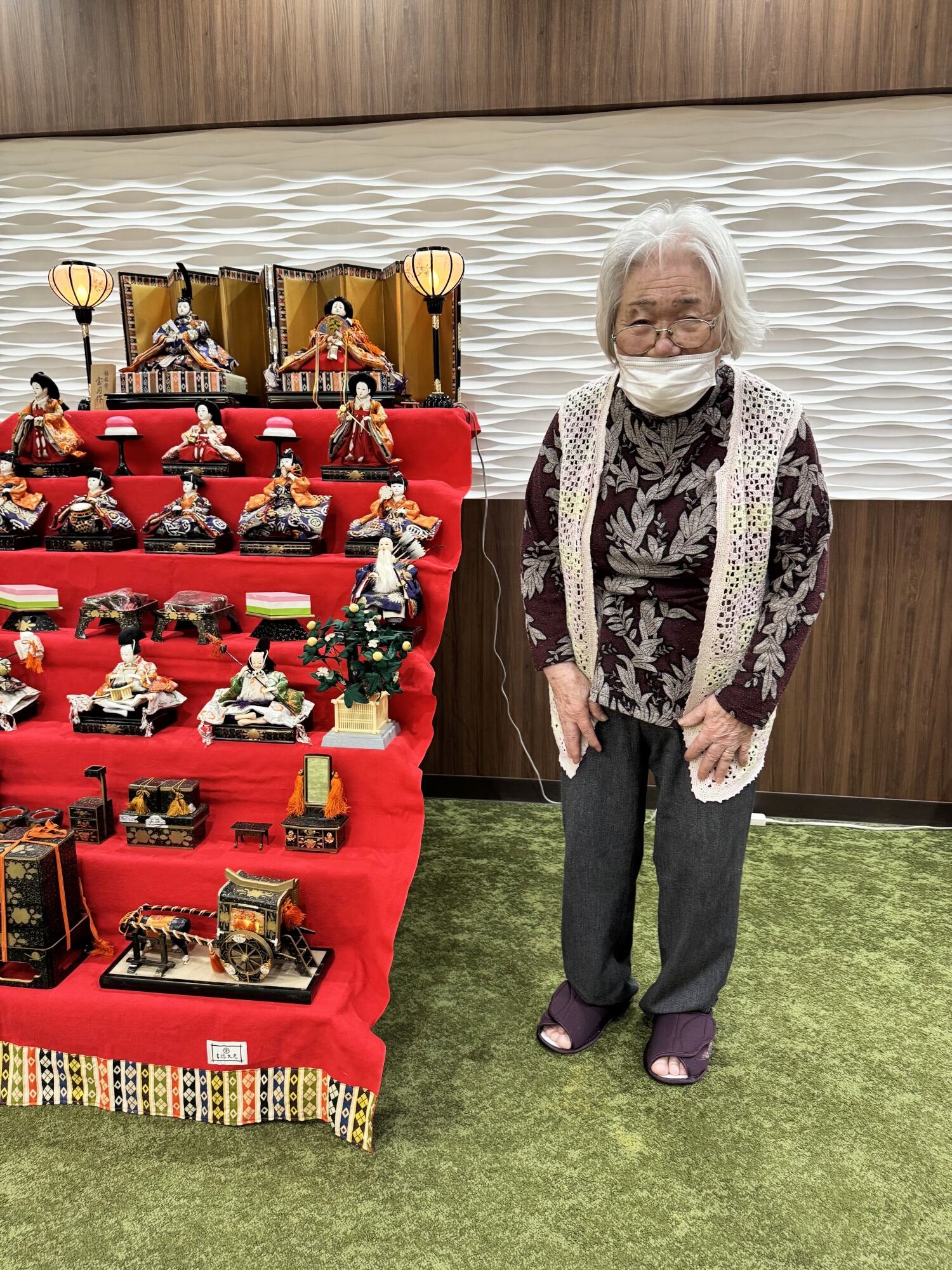 ひな祭り-4　ニチイホームたまプラーザ