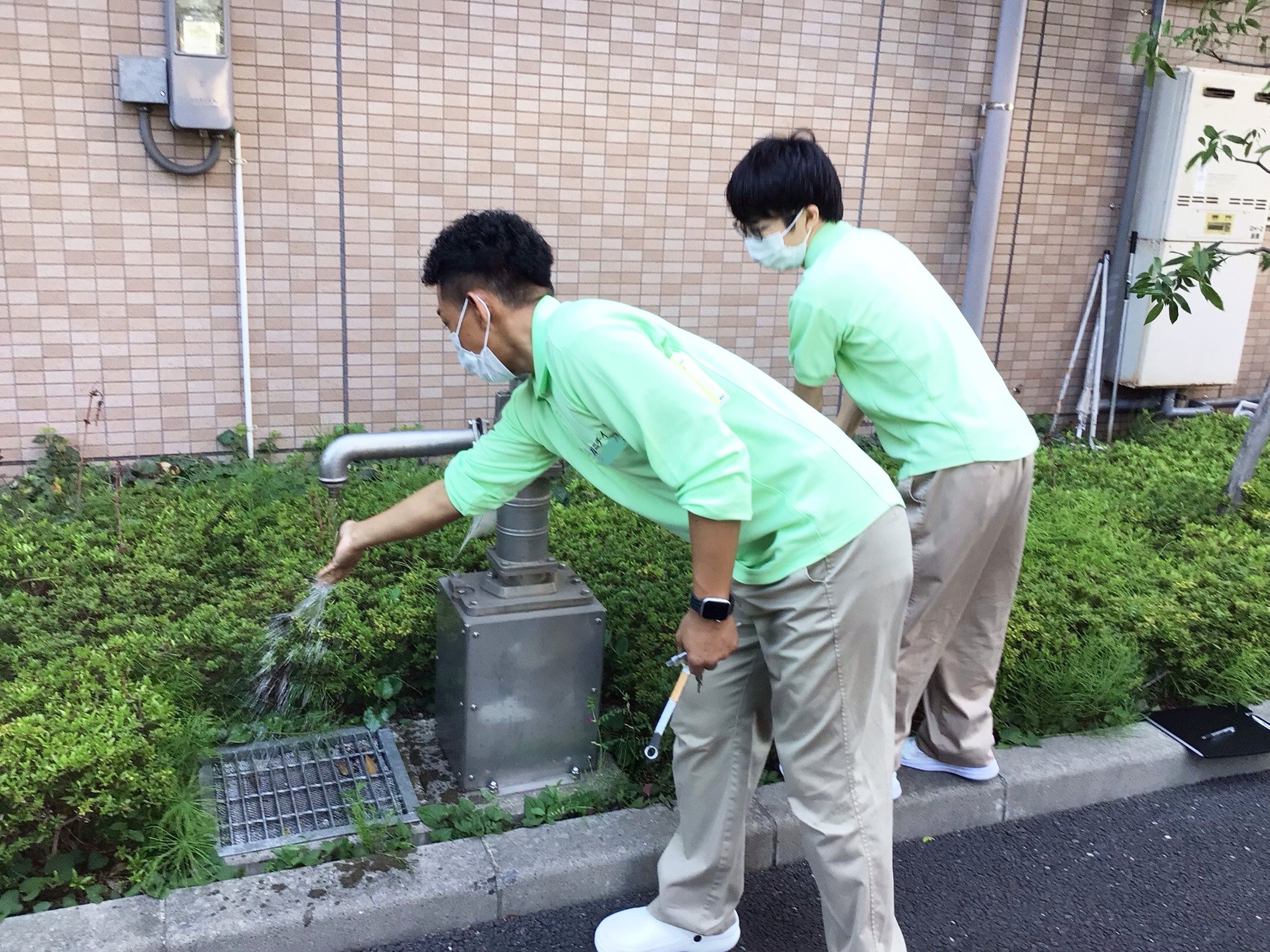 防災訓練-3　ニチイホーム江戸川
