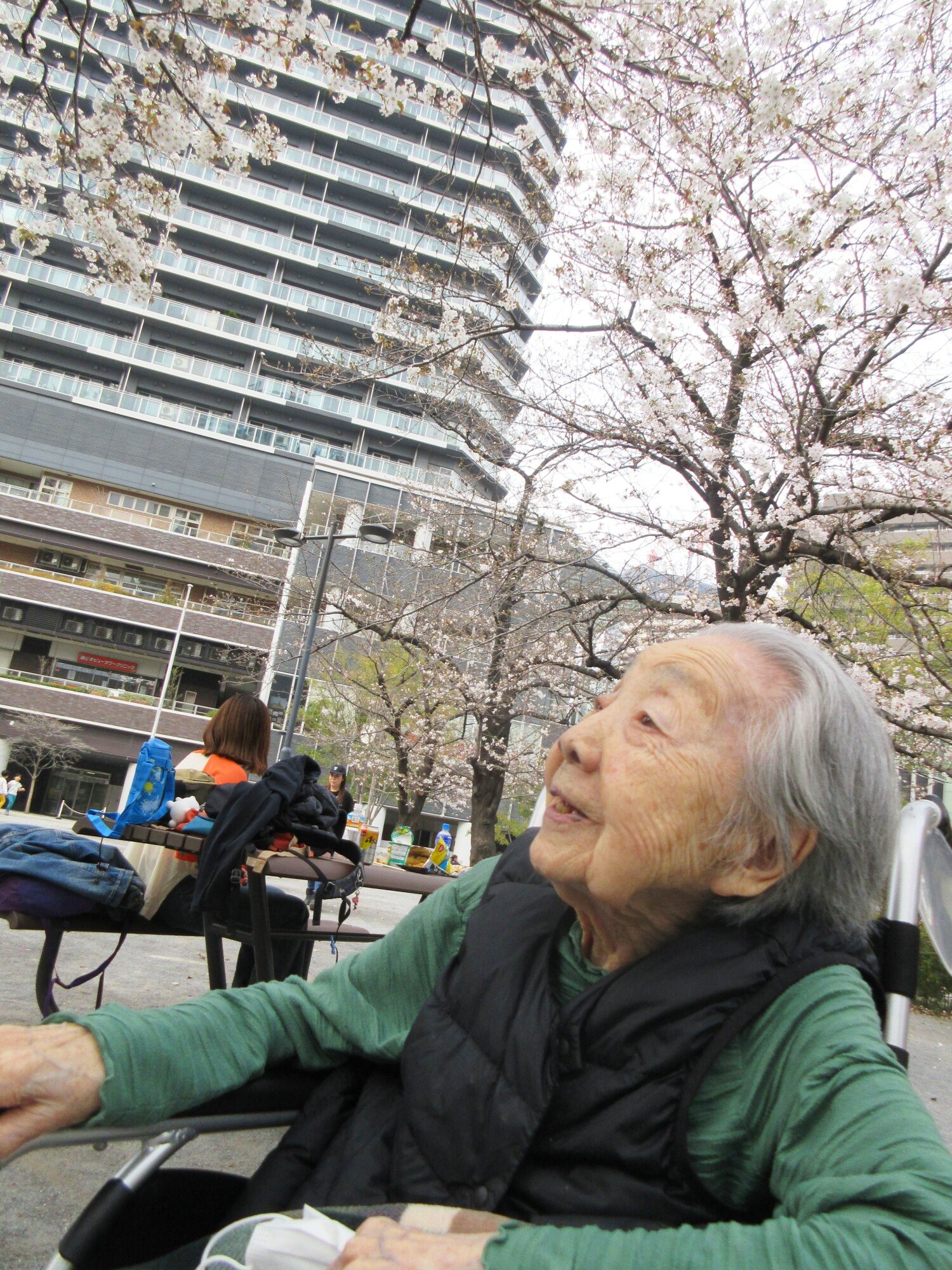 102歳の春-3　ニチイホーム勝どき