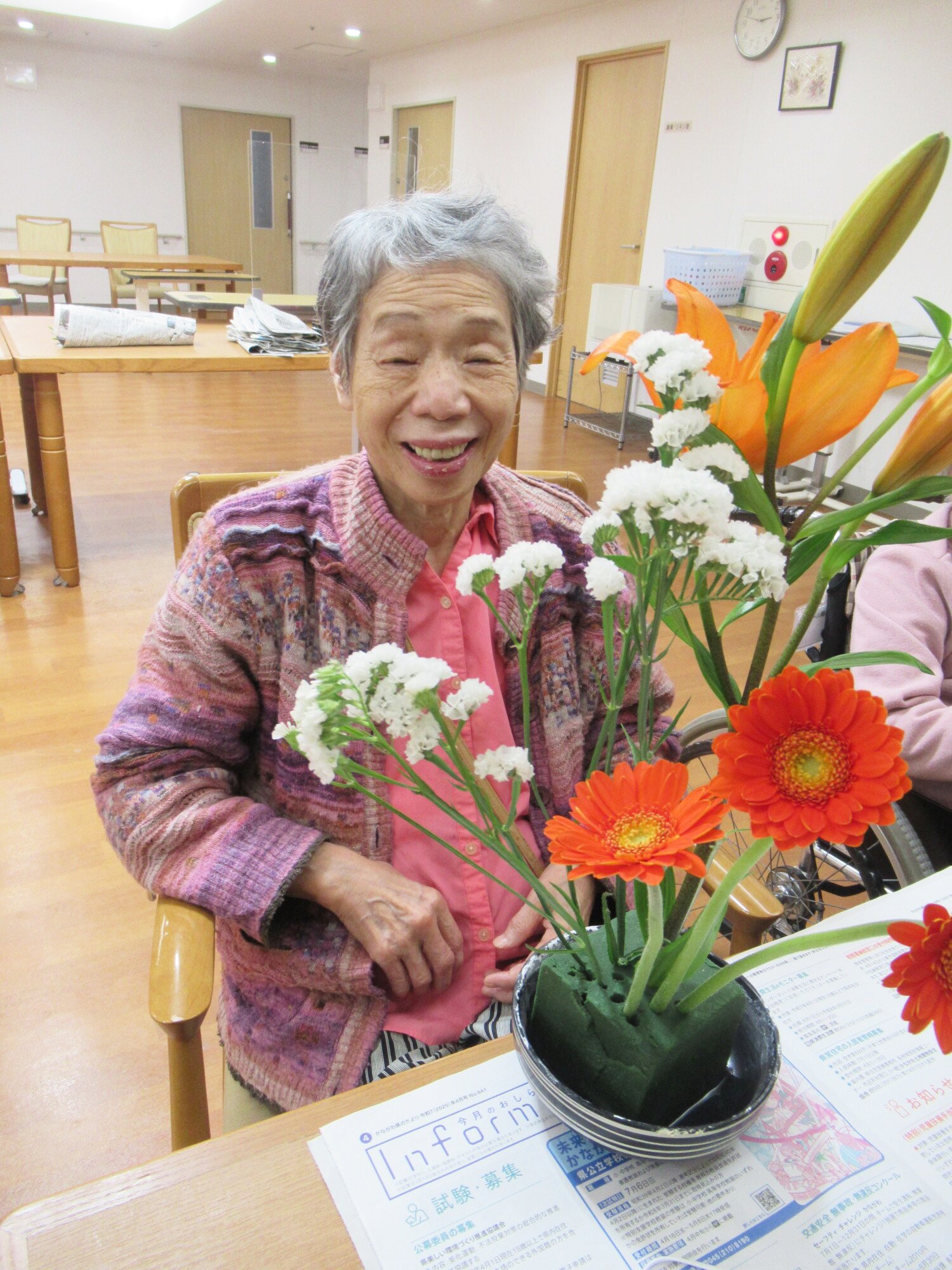 活花サークル-3　ニチイホーム柿生