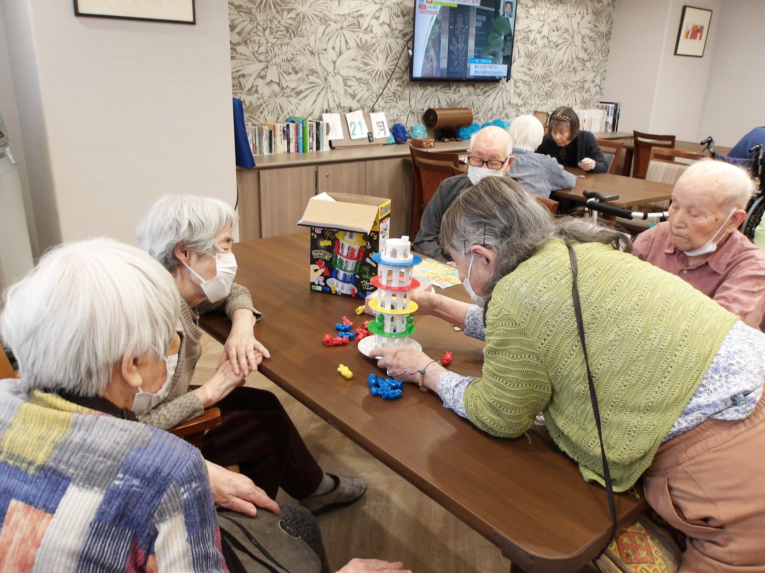 集まって楽しいゲーム-3　ニチイホーム野方