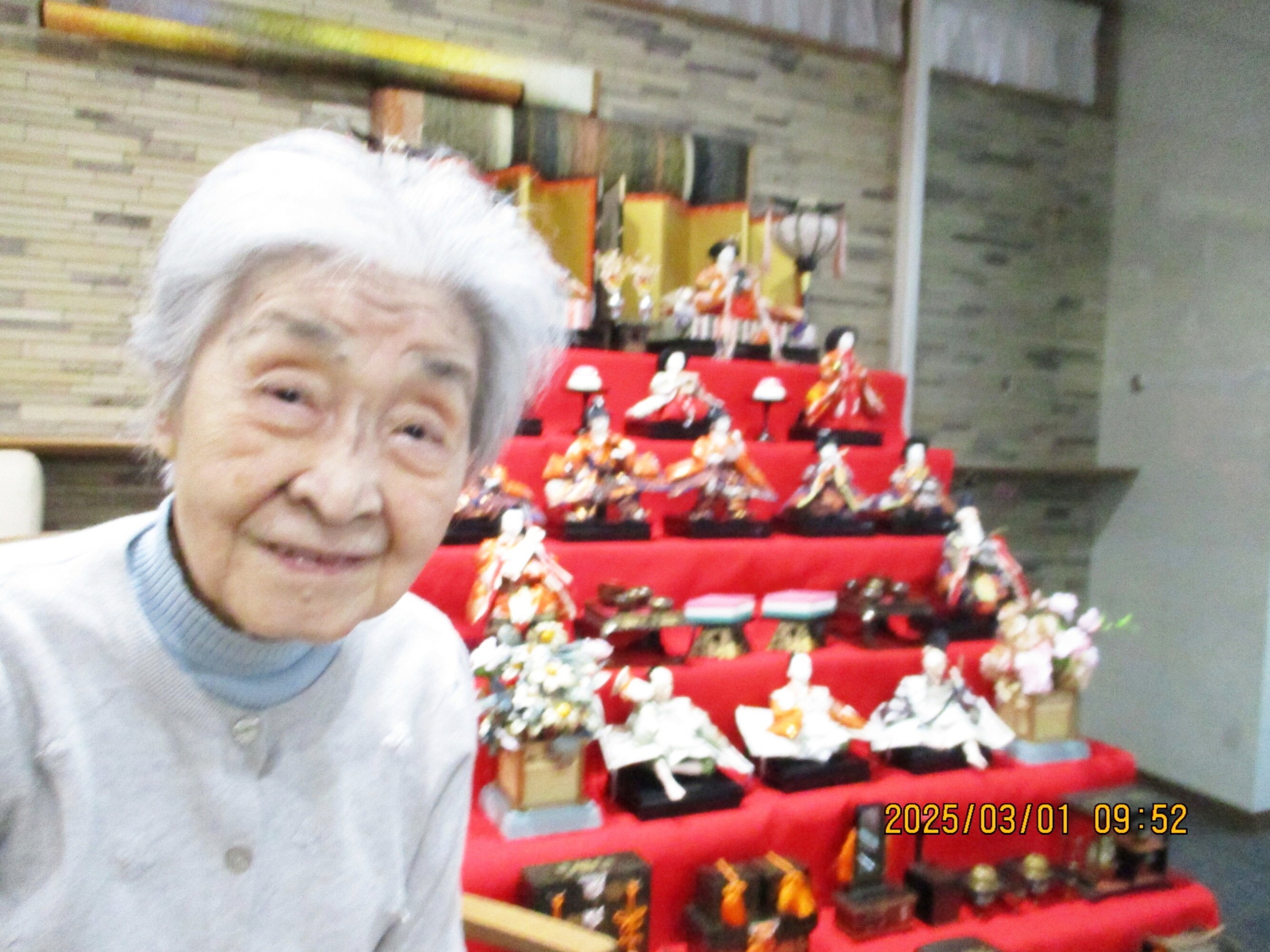 2025年ひな祭り-1　ニチイホーム王子