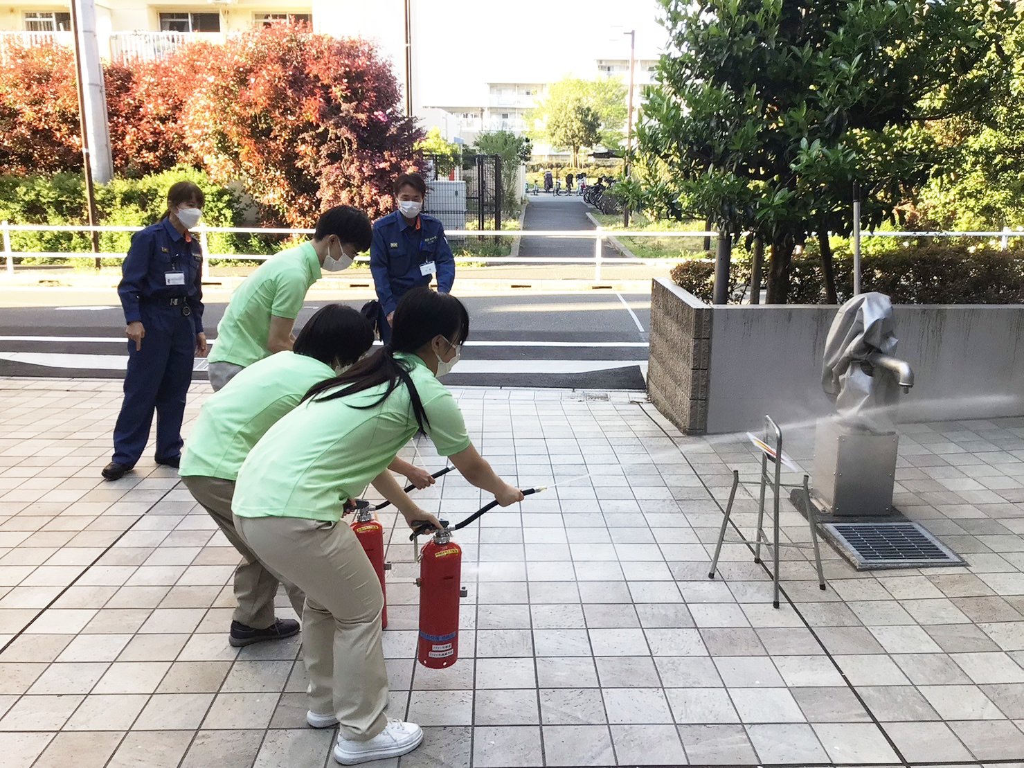 防災訓練-4　ニチイホーム鷺ノ宮