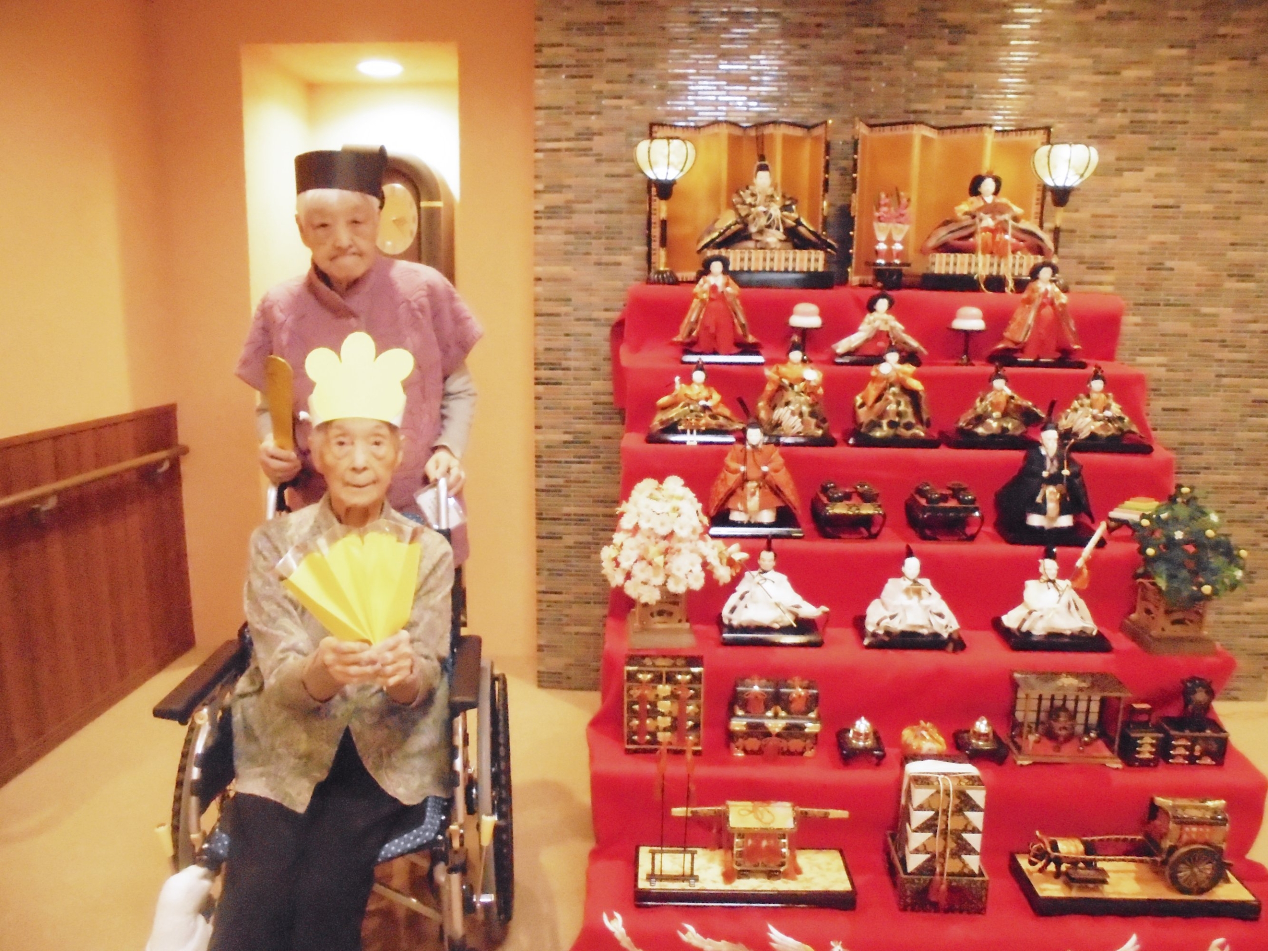 ひな祭り-5　ニチイホームさいたま新都心