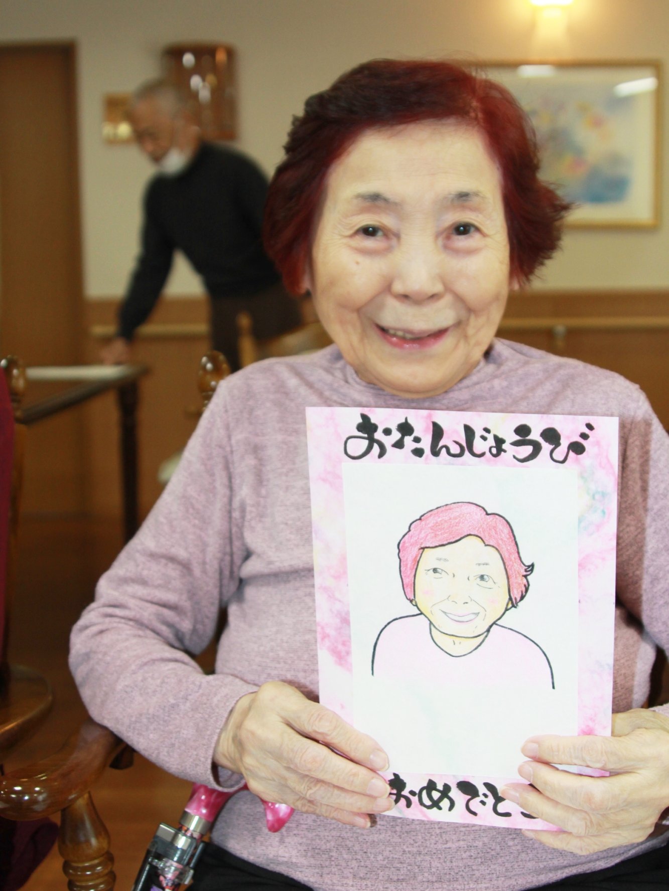 3月誕生日会-5　ニチイホーム海老名