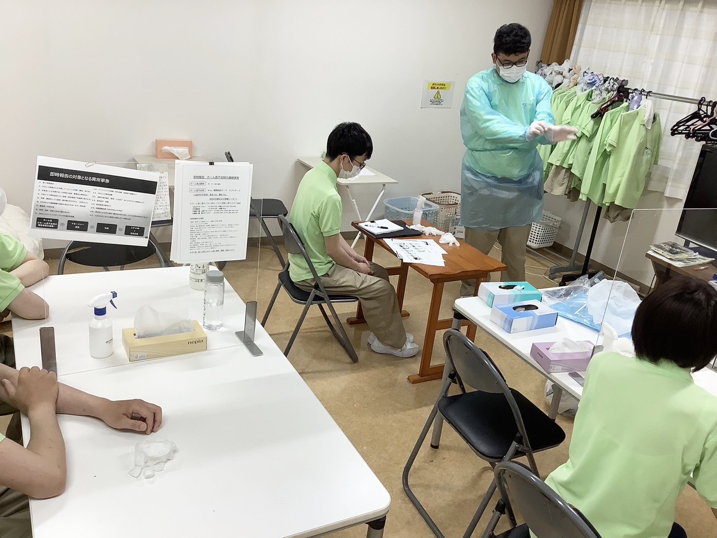 感染予防研修-4　ニチイホーム江戸川