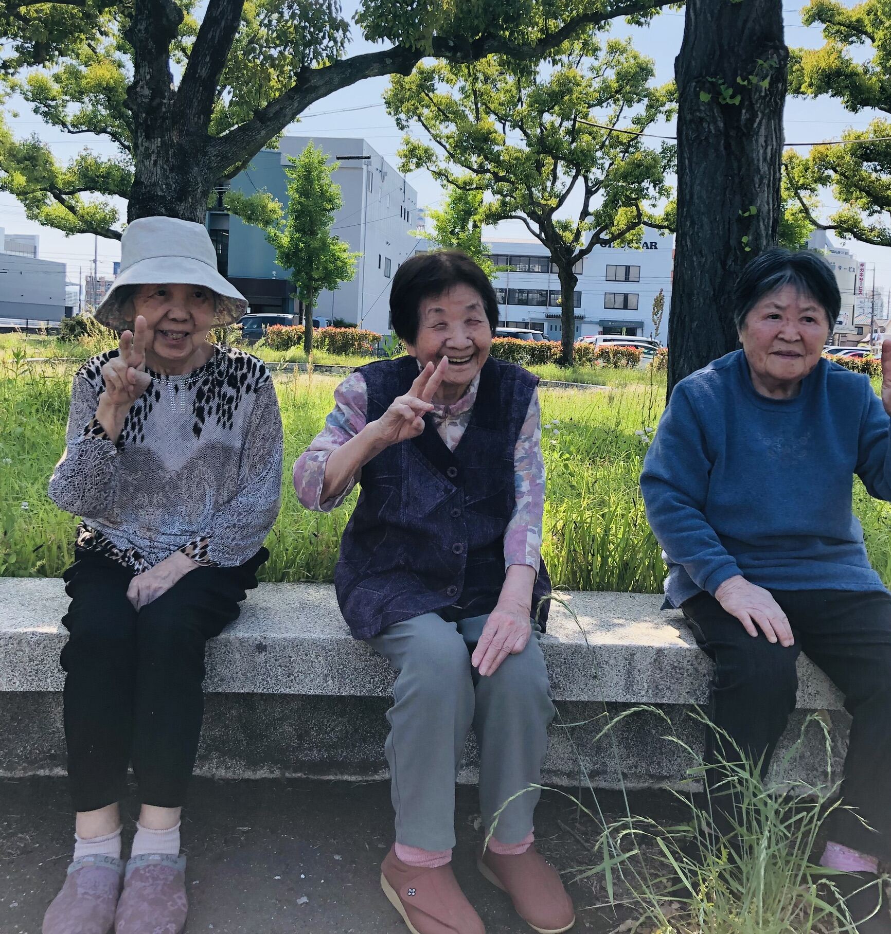春風に誘われて 〜のんびり外気浴〜　ニチイメゾン岐阜六条