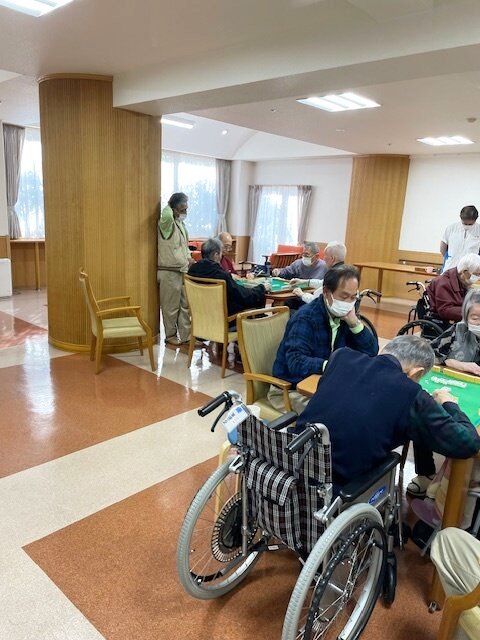 ニチイホーム合同麻雀大会ー１　ニチイホームはるひ野Ⅱ番館