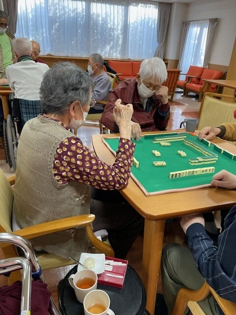 ニチイホーム合同麻雀大会-2　ニチイホームはるひ野Ⅱ番館