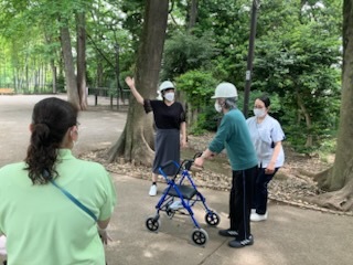 春の防災訓練-5　ニチイホーム碑文谷