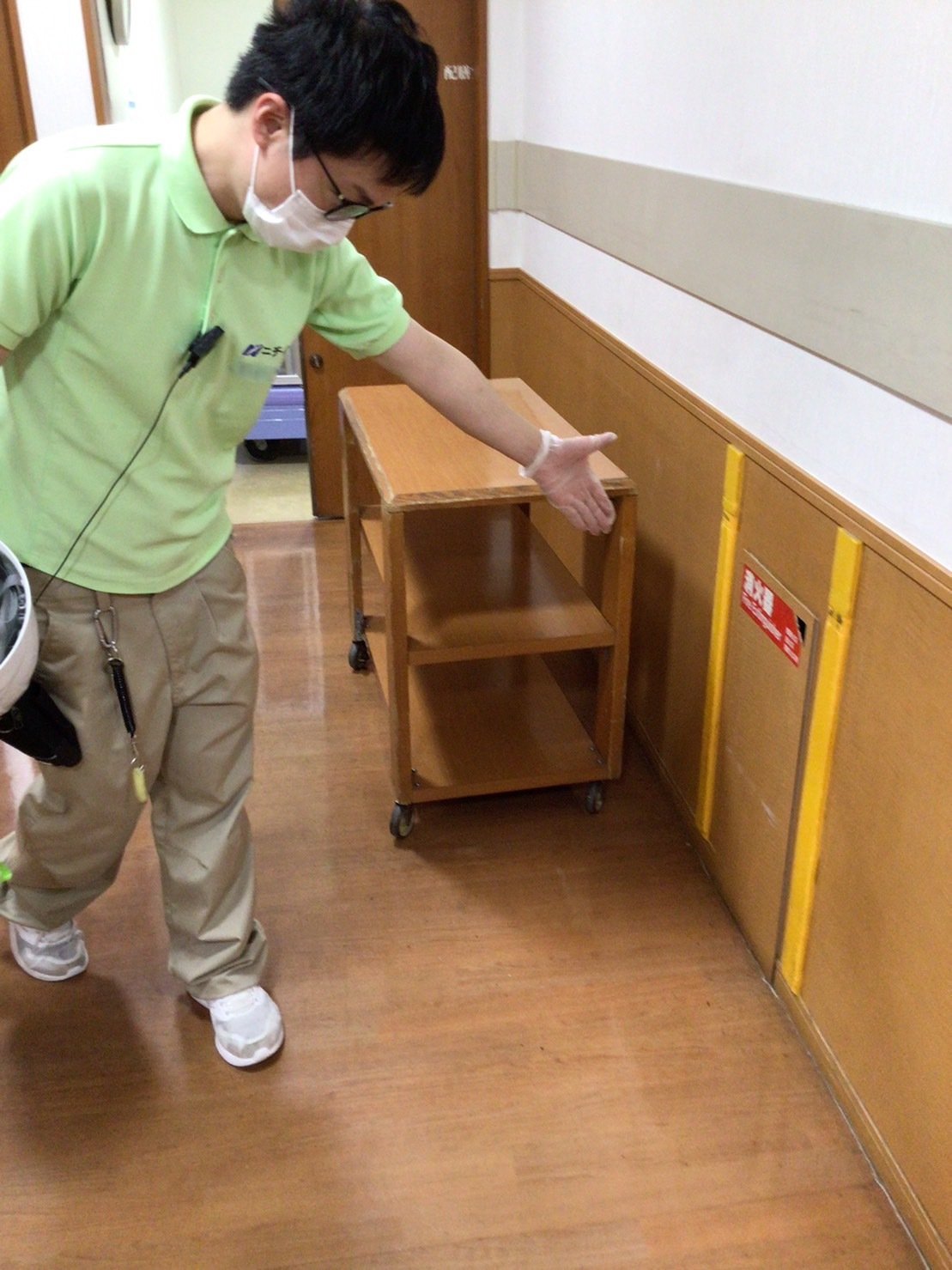 避難訓練-2　ニチイホーム板橋徳丸