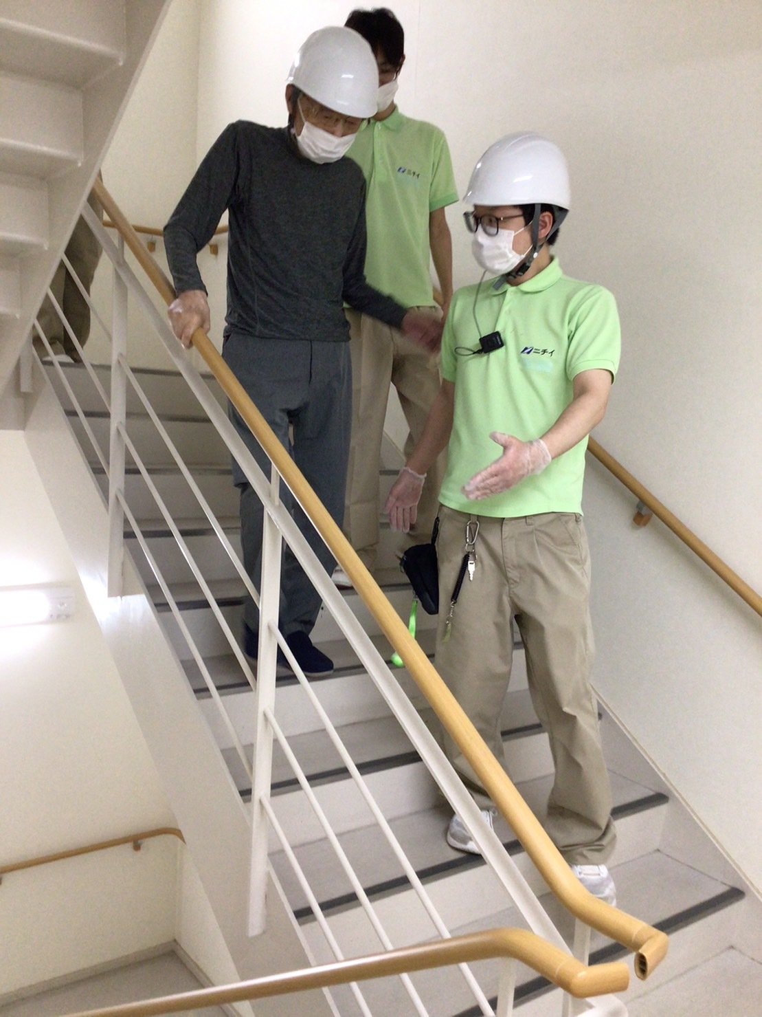 避難訓練-4　ニチイホーム板橋徳丸