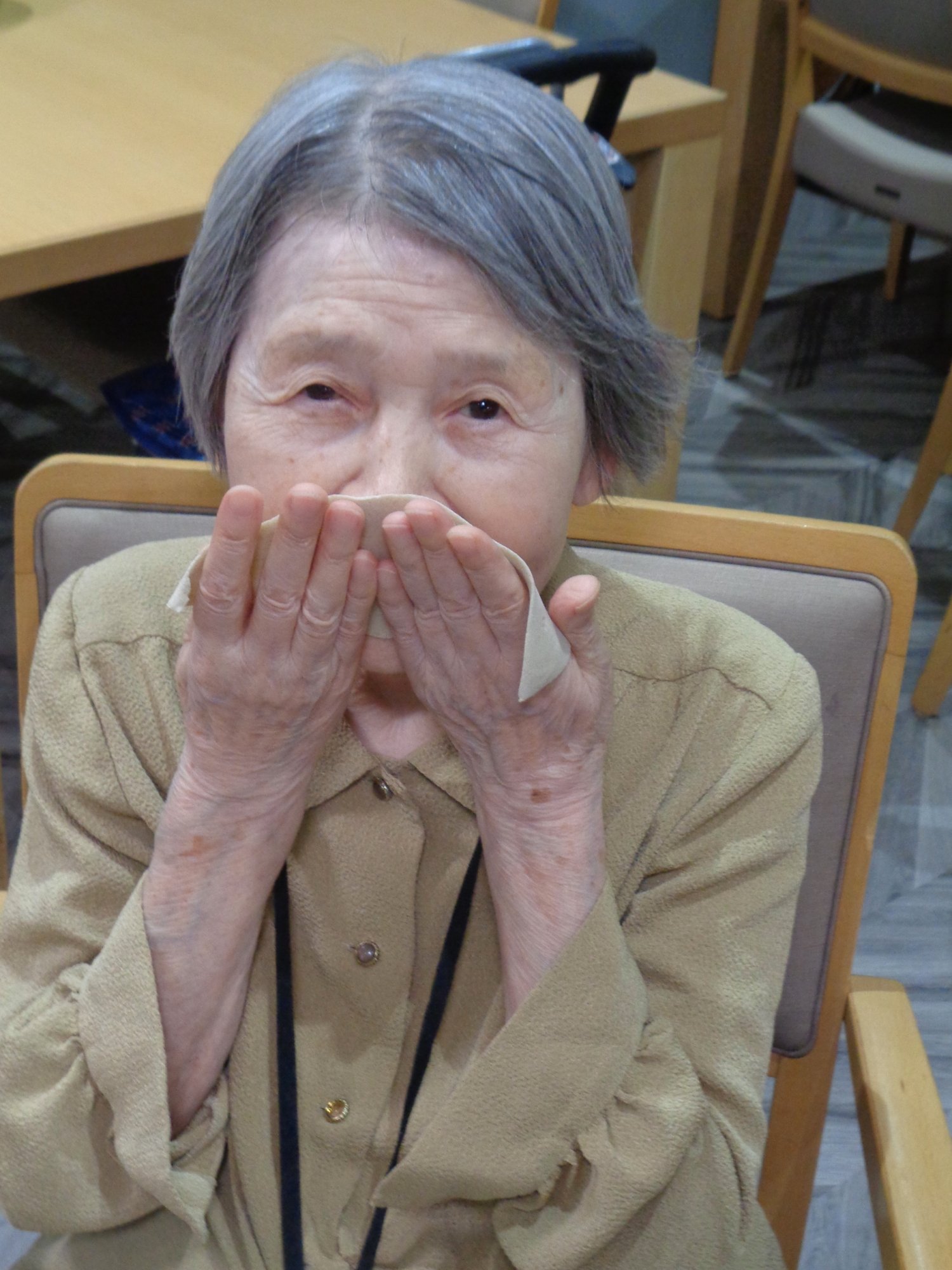 蕎麦打ち-2　ニチイホーム自由が丘