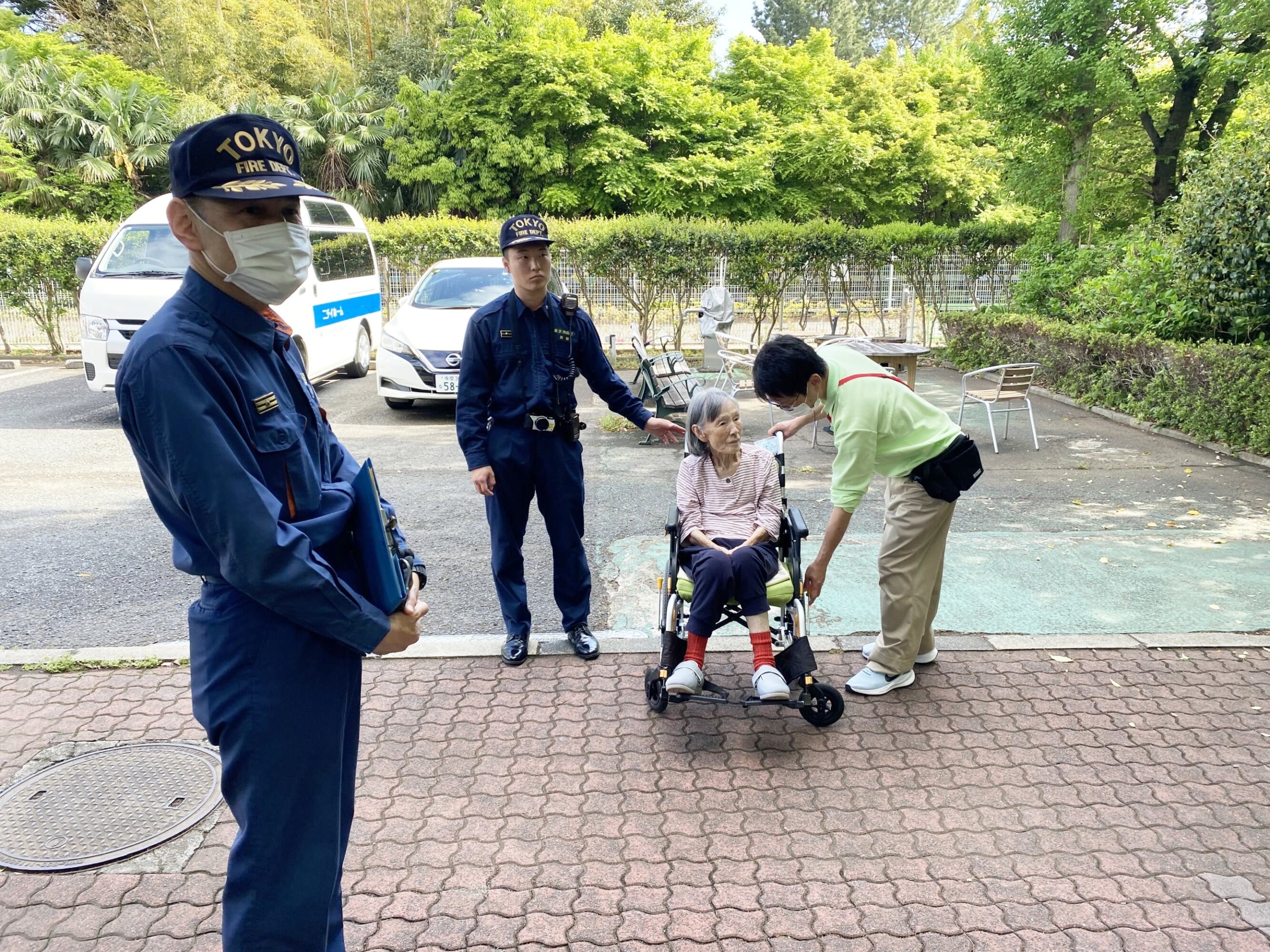 自主避難訓練-1　ニチイホーム国立
