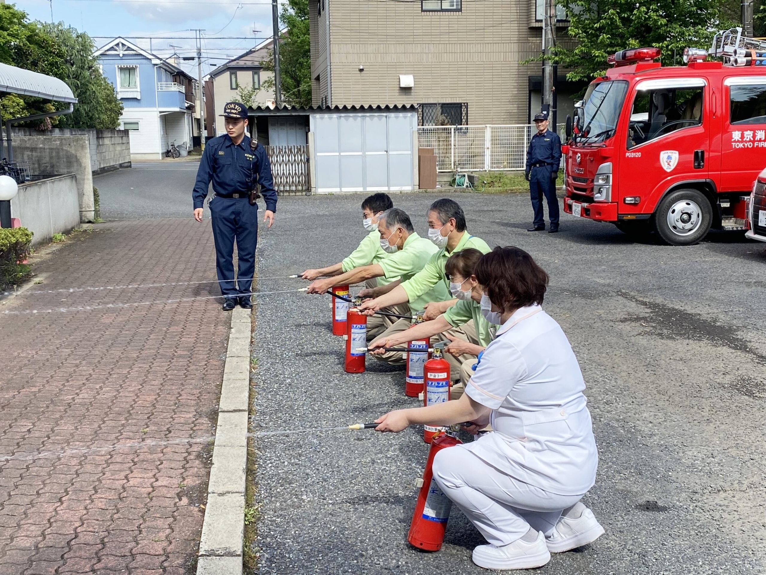自主避難訓練-5　ニチイホーム国立
