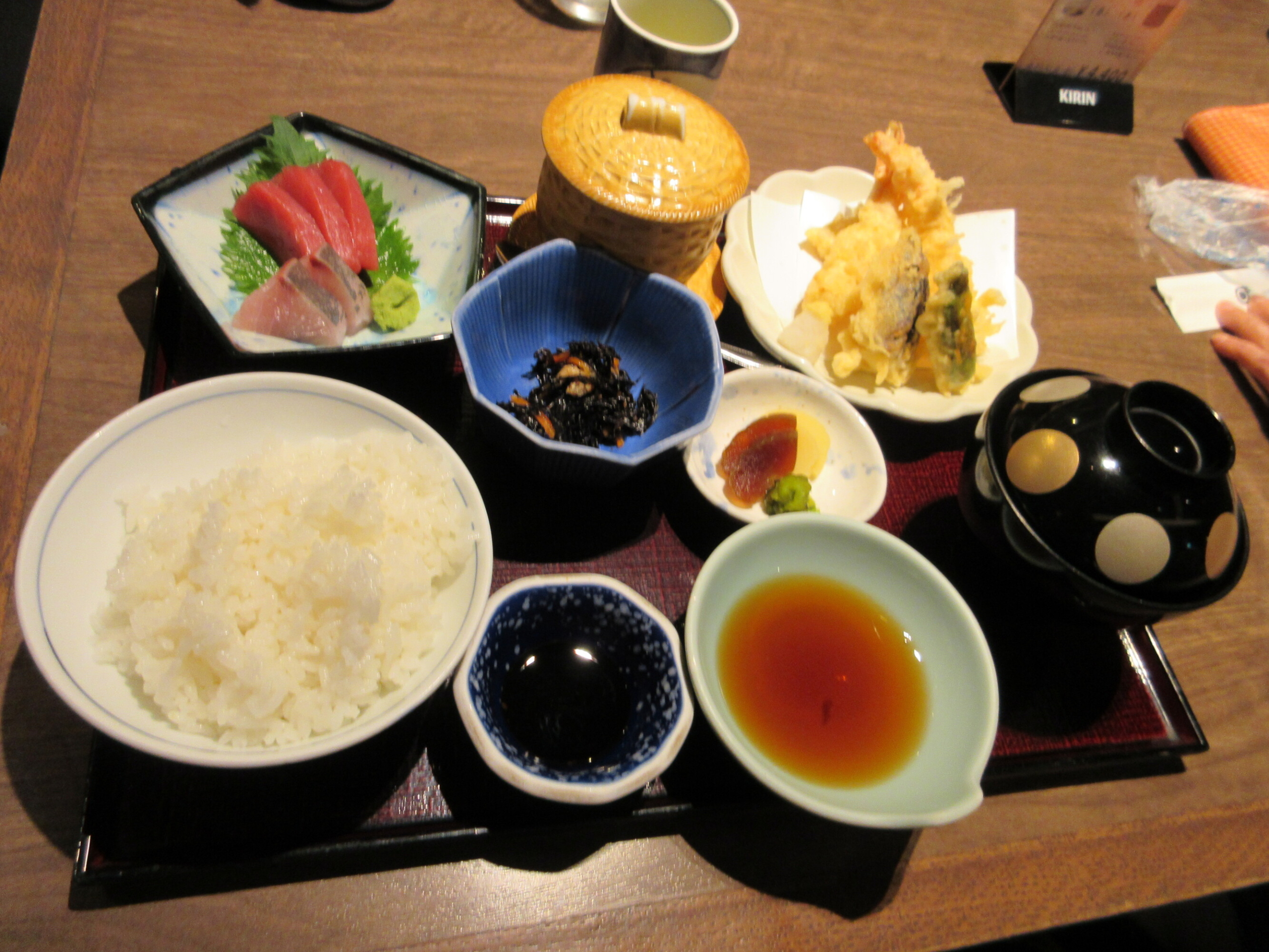 百貨店で和食ランチ-4　ニチイホーム目白