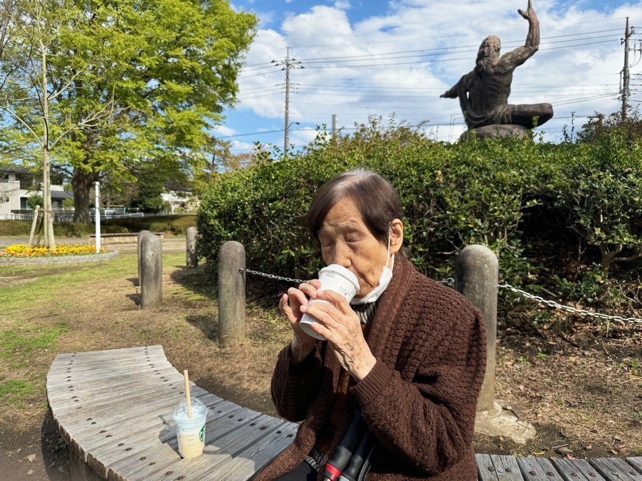 お花見②-1　ニチイホーム三鷹Ⅱ番館