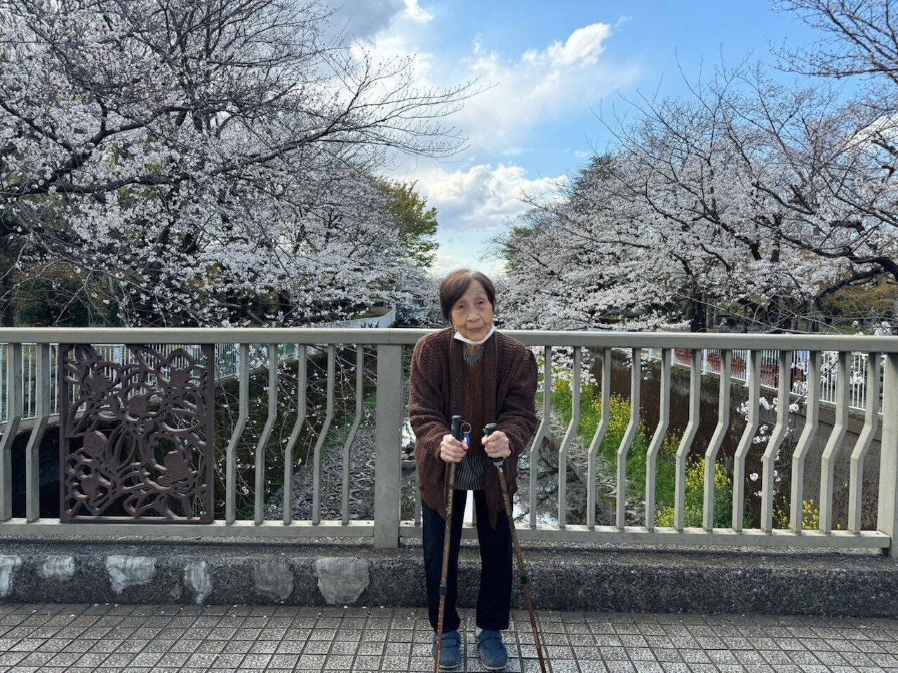 お花見②-2　ニチイホーム三鷹Ⅱ番館