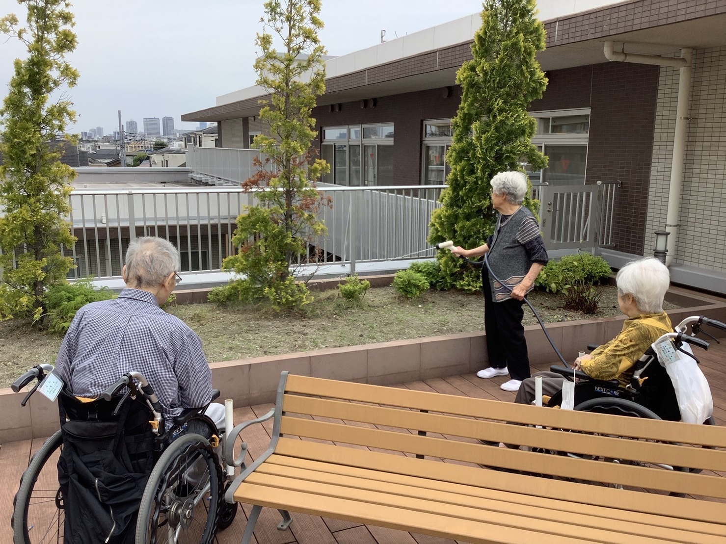 園芸サークル-1　ニチイホーム鷺ノ宮
