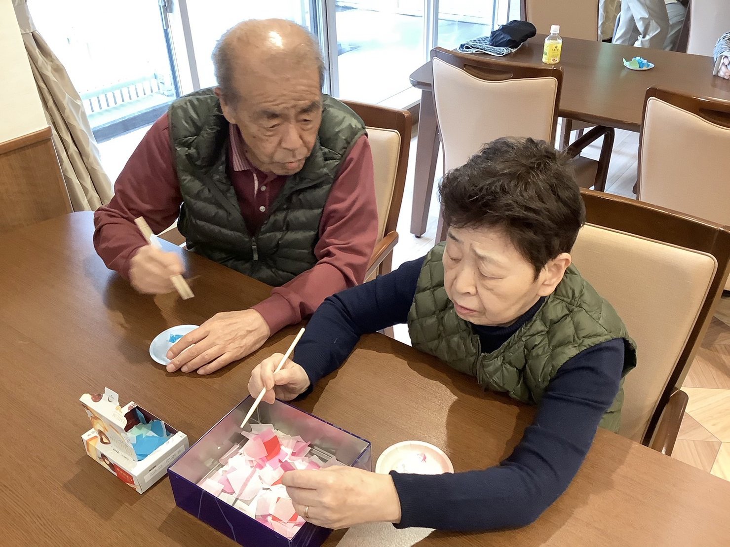 紫陽花づくり-4　ニチイホーム鷺ノ宮