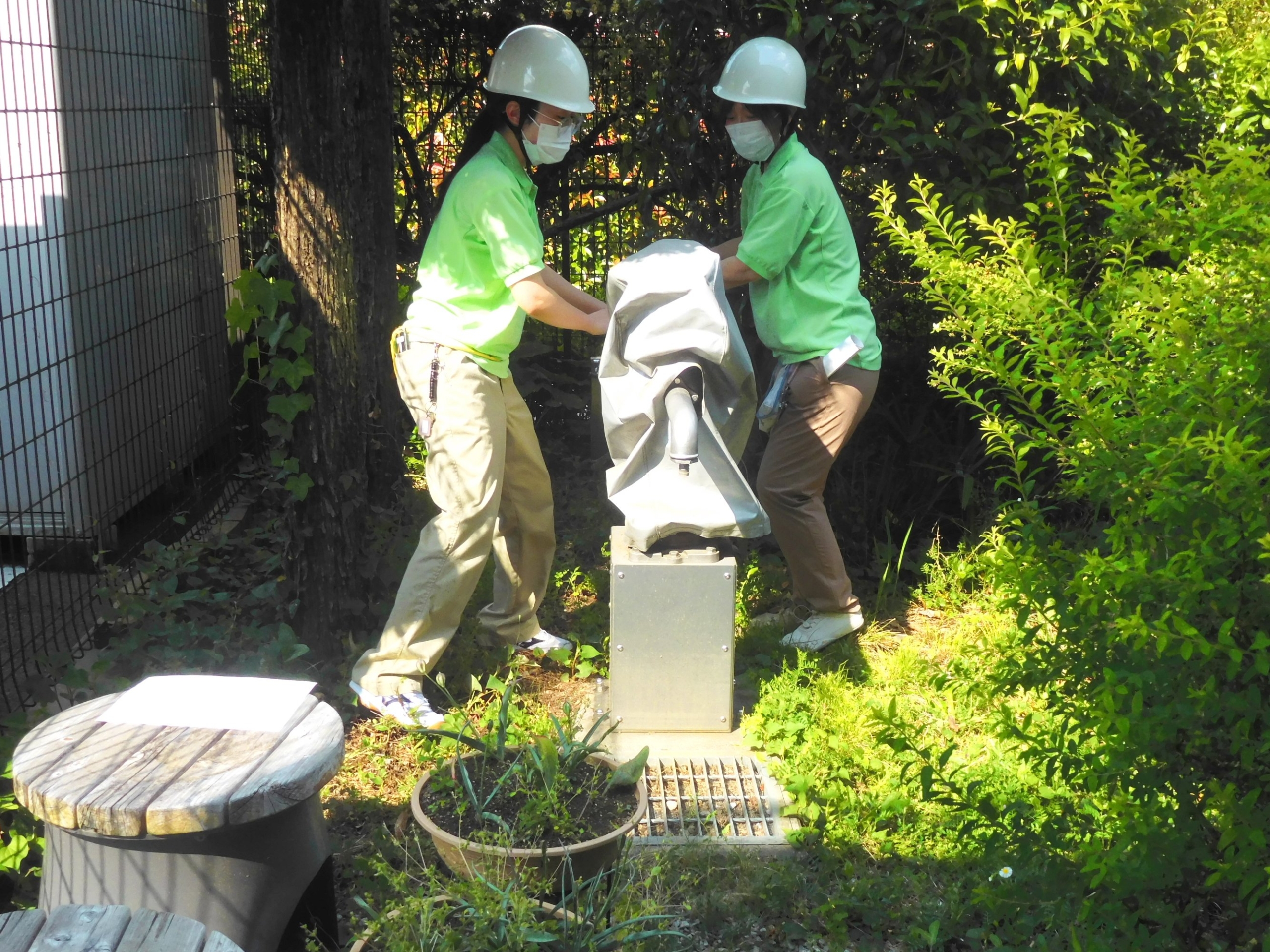 防災訓練-3　ニチイホーム立川