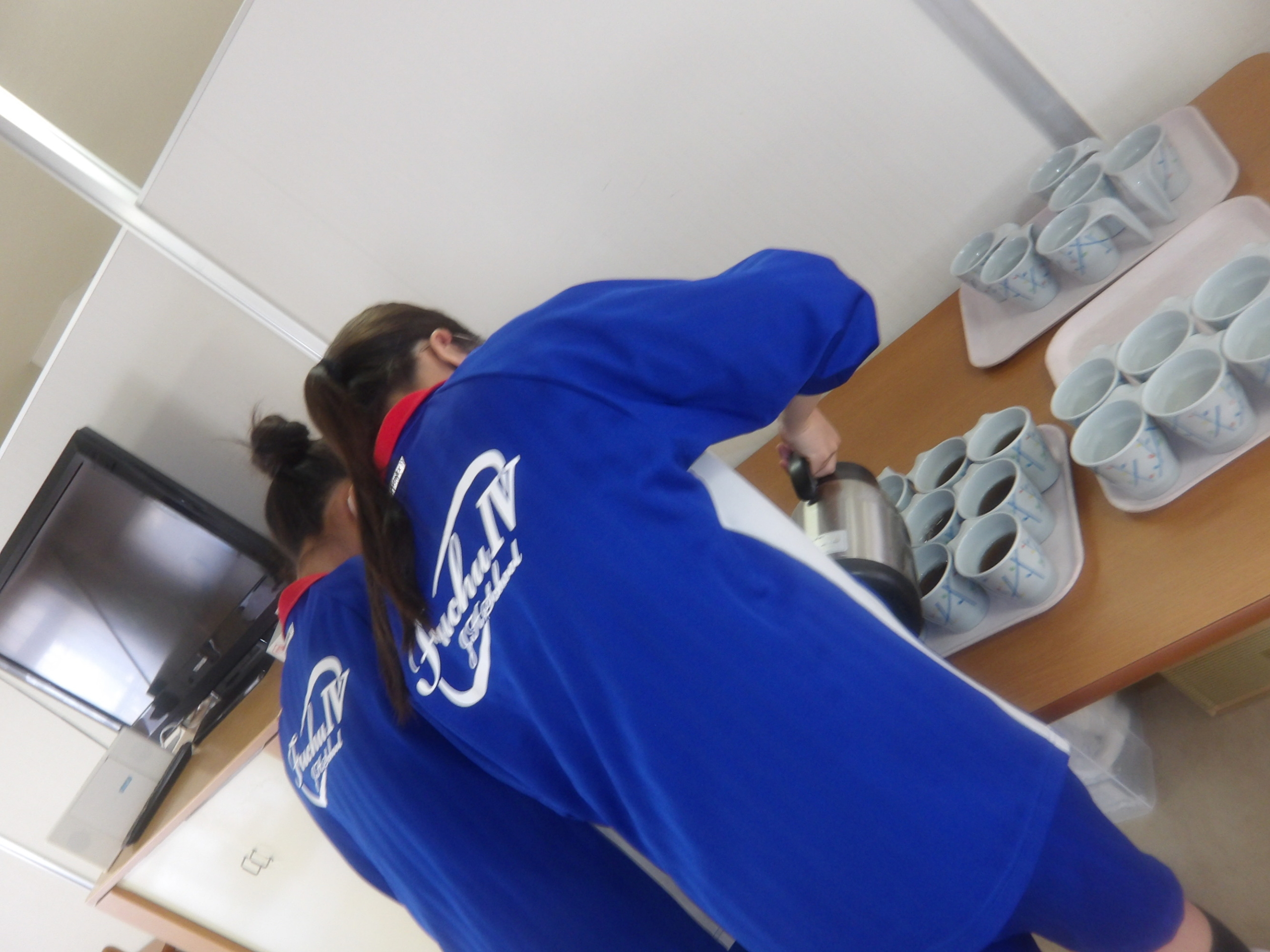 中学生職場体験-2　ニチイホーム東府中