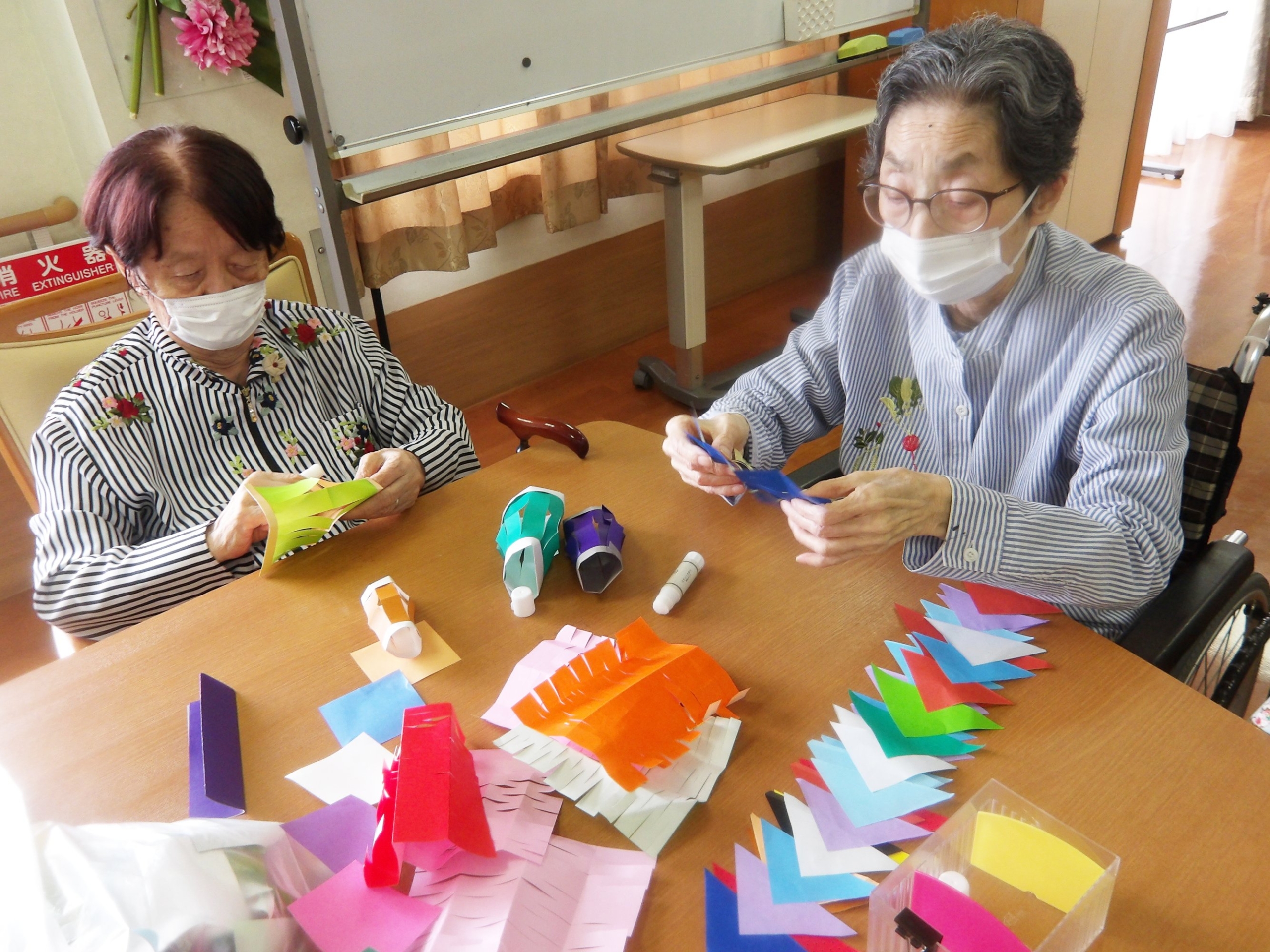 七夕工作-4　ニチイホーム東府中