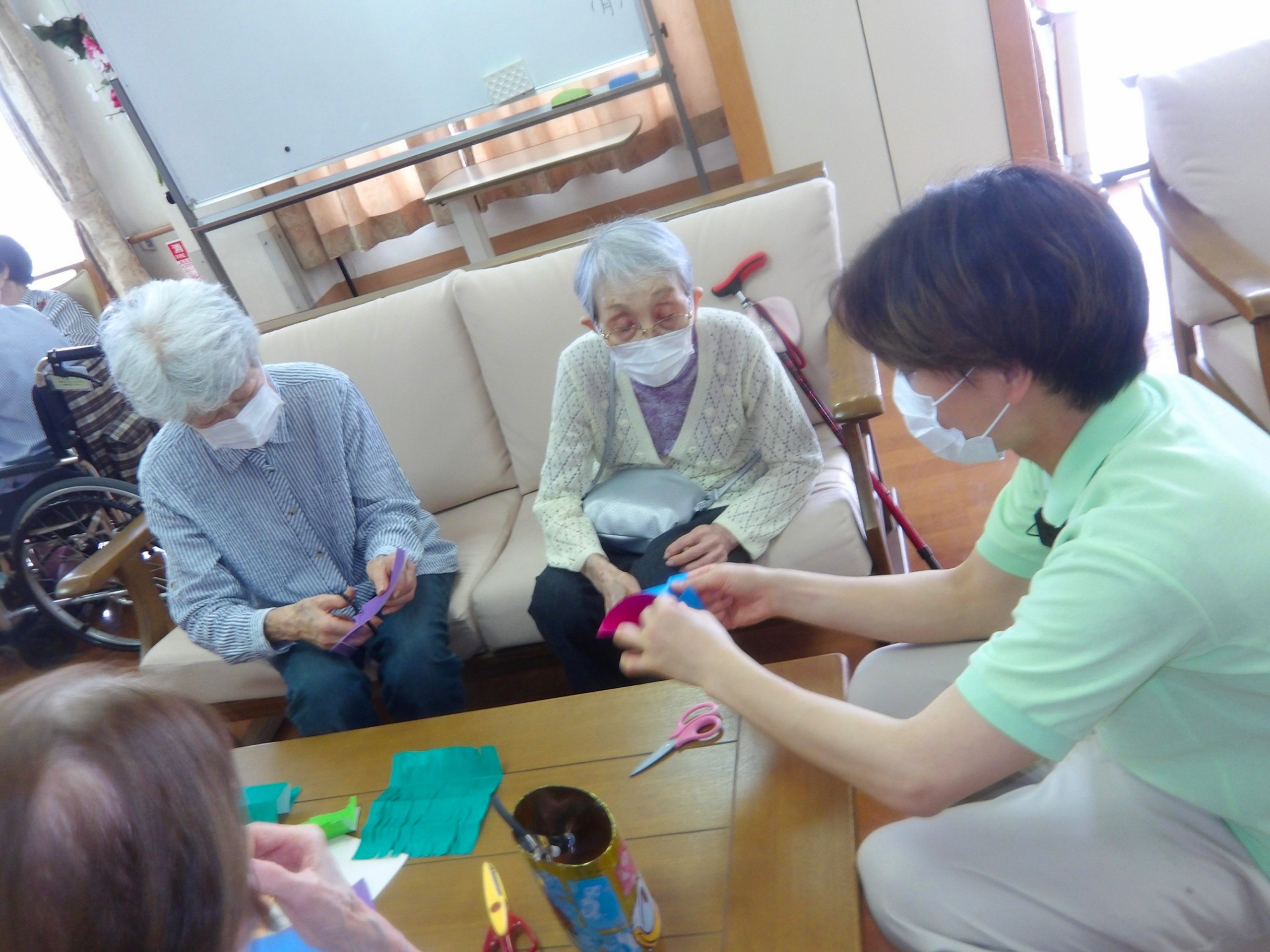 七夕工作-5　ニチイホーム東府中
