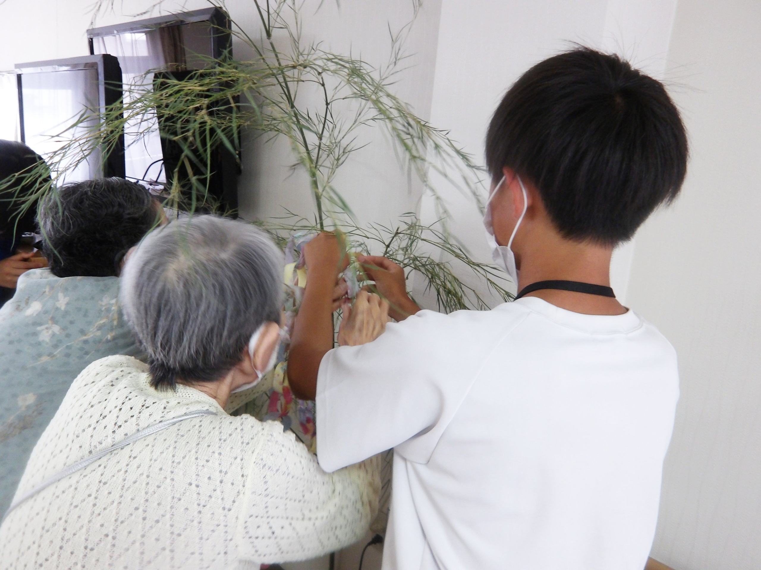 中学生職場体験-2　ニチイホーム東府中