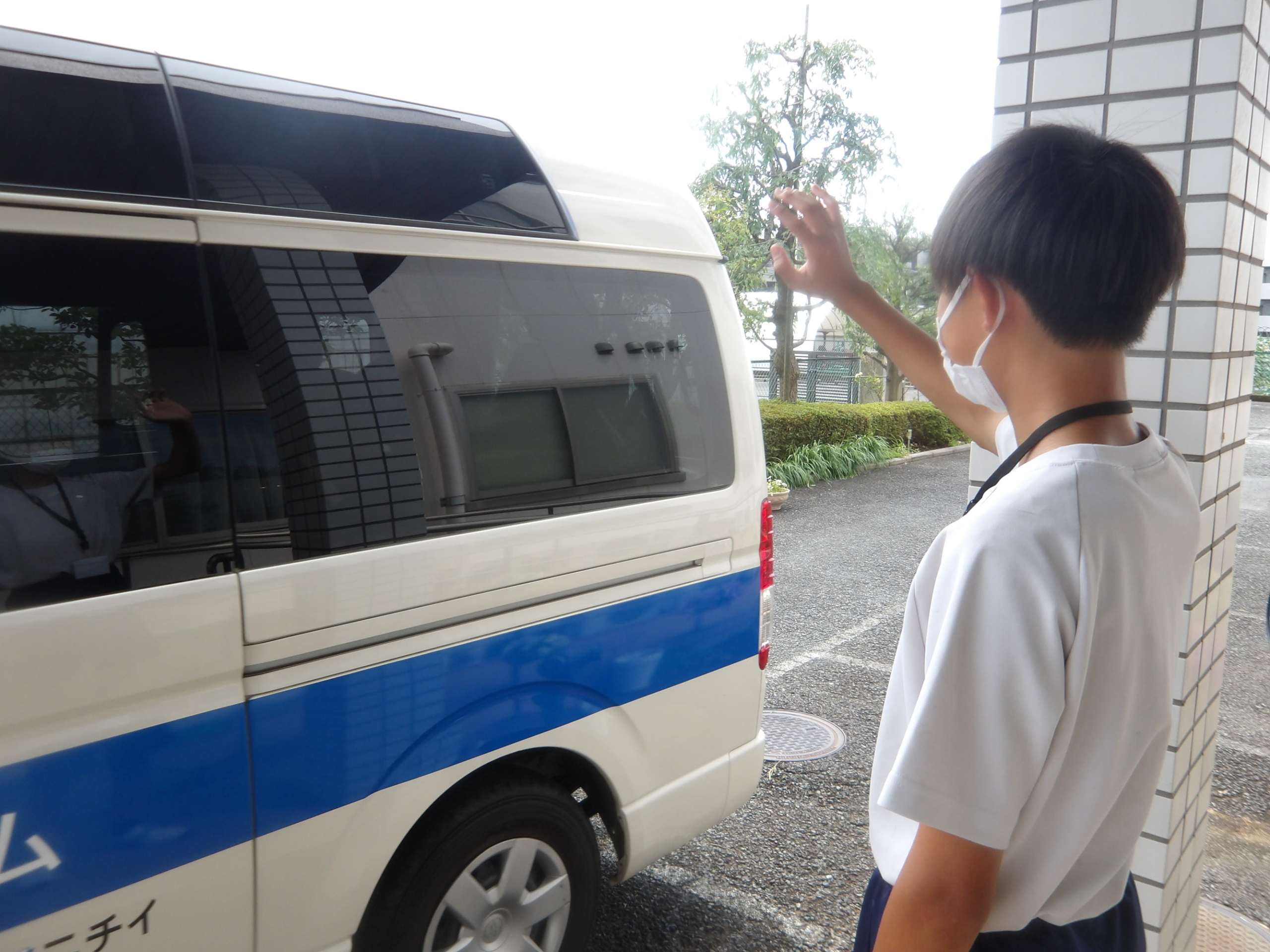 中学生職場体験-4　ニチイホーム東府中