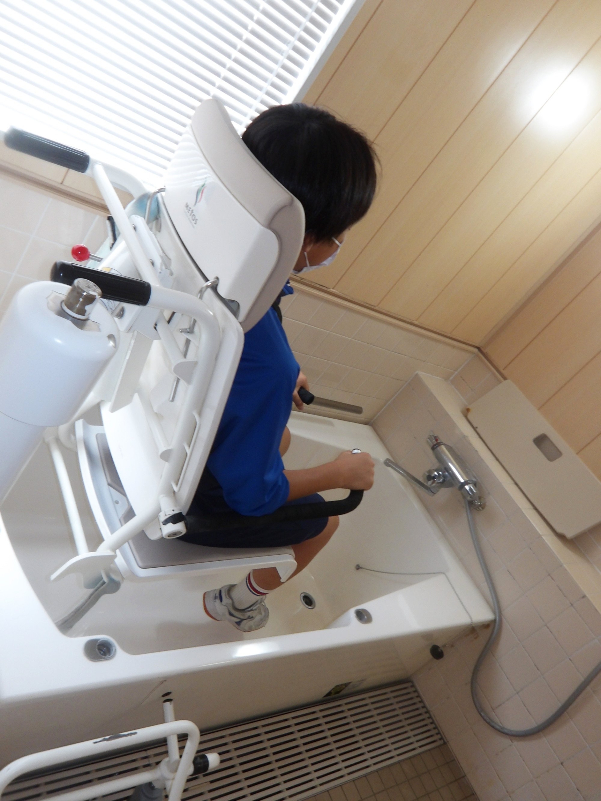 中学生職場体験-5　ニチイホーム東府中